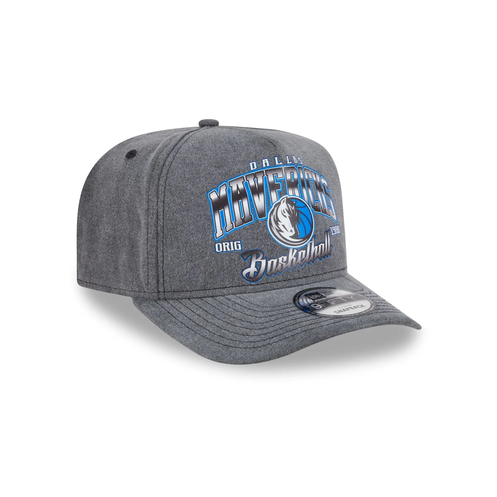 Dallas Mavericks Washed 9FIFTY A-Frame Snapback Hat sold by New Era product image thumbnail 3