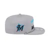 Miami Marlins Vintage Gray Rope Golfer Hat sold by New Era