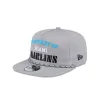 Miami Marlins Vintage Gray Rope Golfer Hat sold by New Era