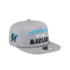 Miami Marlins Vintage Gray Rope Golfer Hat sold by New Era