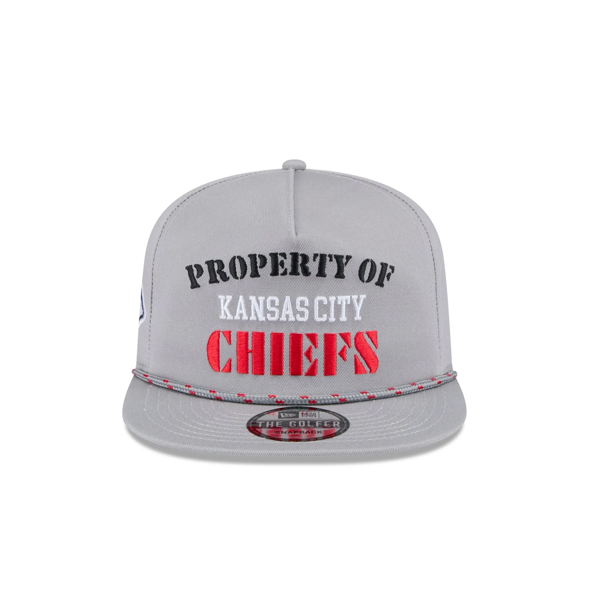 Kansas City Chiefs Vintage Gray Rope Golfer Hat sold by New Era product image thumbnail 2