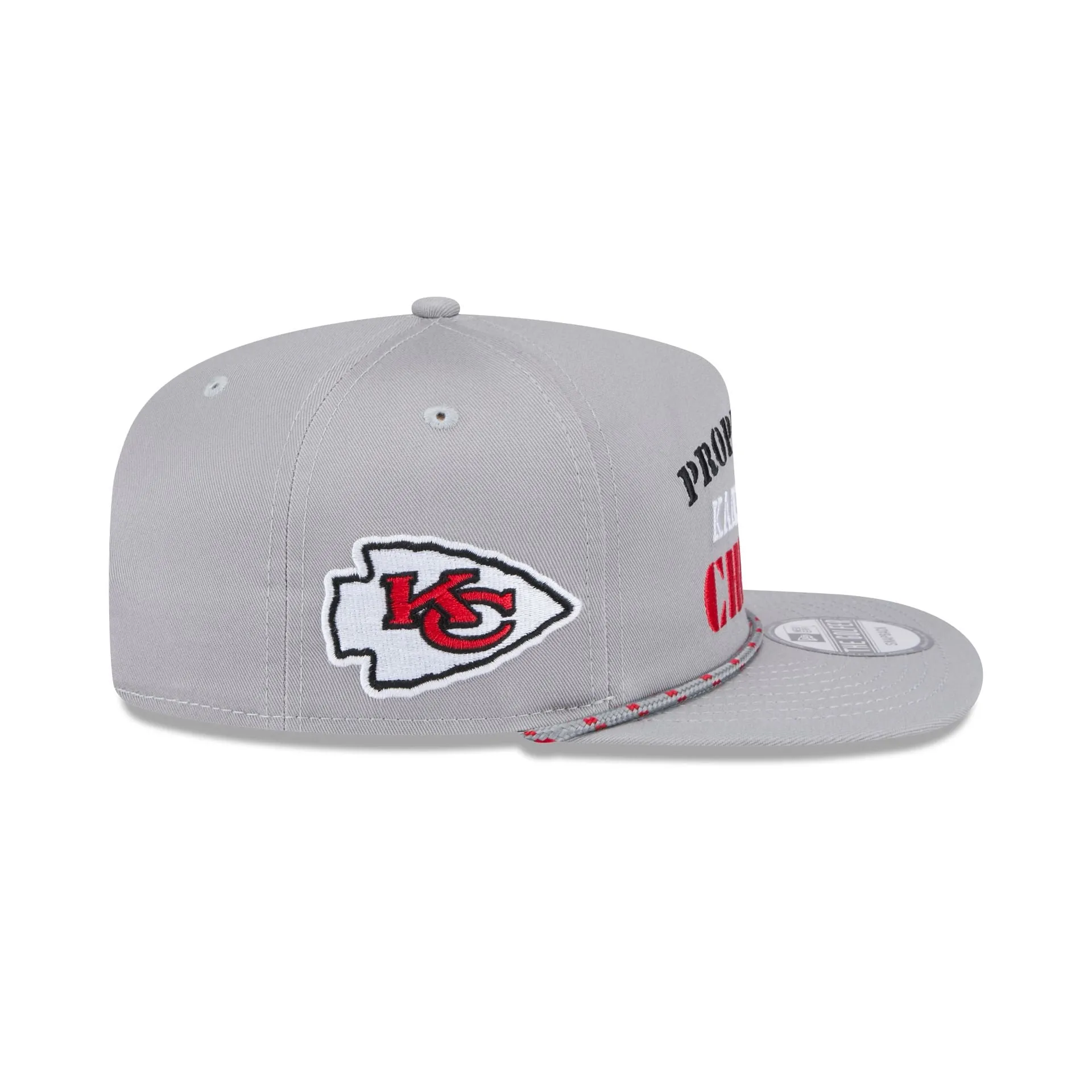 Kansas City Chiefs Vintage Gray Rope Golfer Hat sold by New Era product image thumbnail 3
