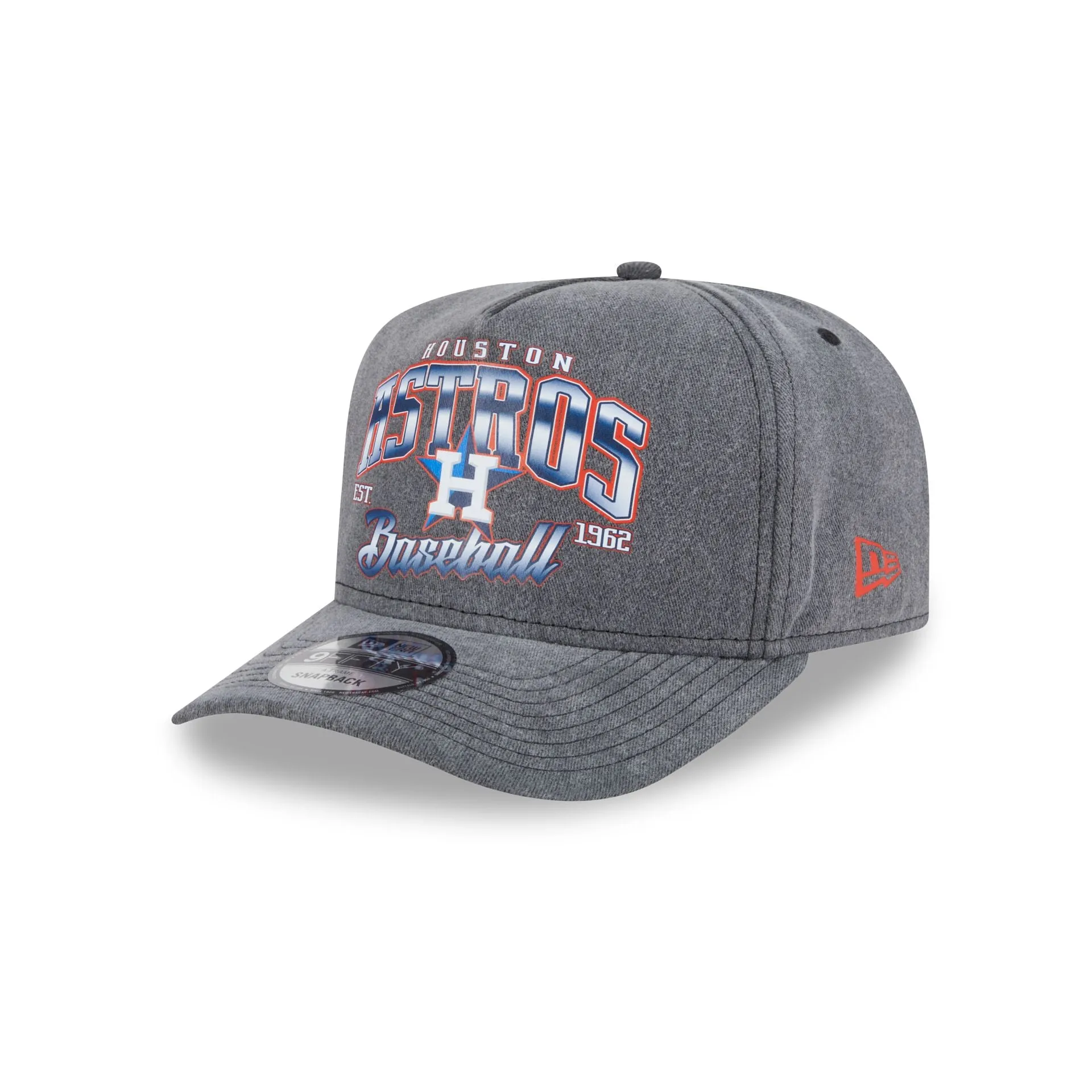Houston Astros Washed 9FIFTY A-Frame Snapback Hat sold by New Era