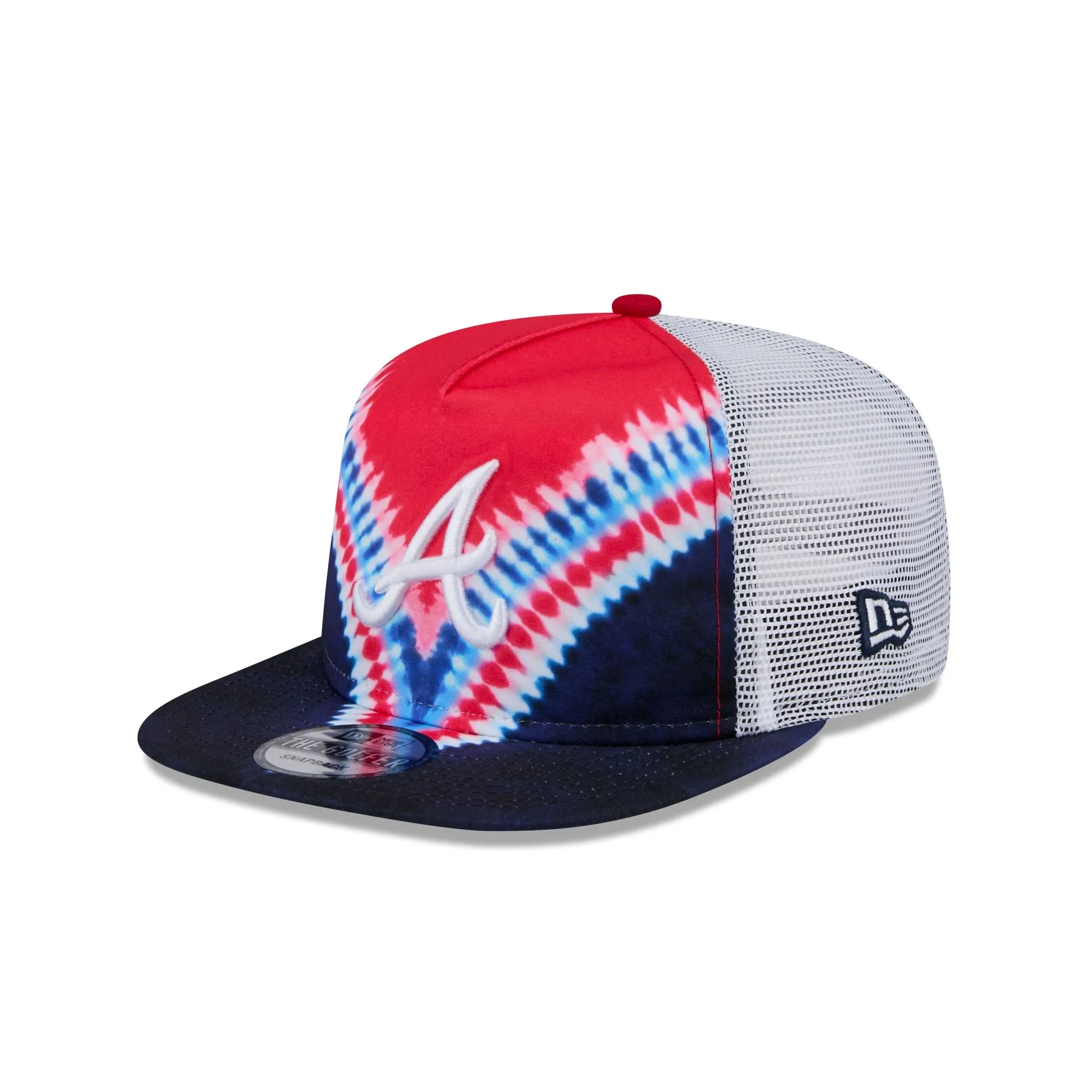 Atlanta Braves Tie-Dye Golfer Hat sold by New Era