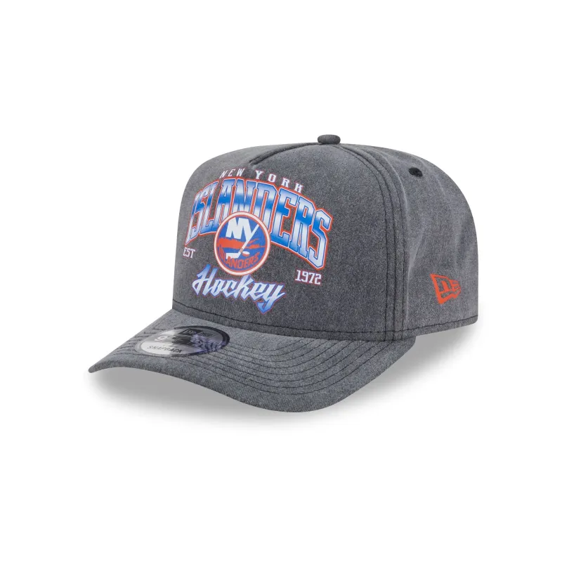 New York Islanders Washed 9FIFTY A-Frame Snapback Hat sold by New Era