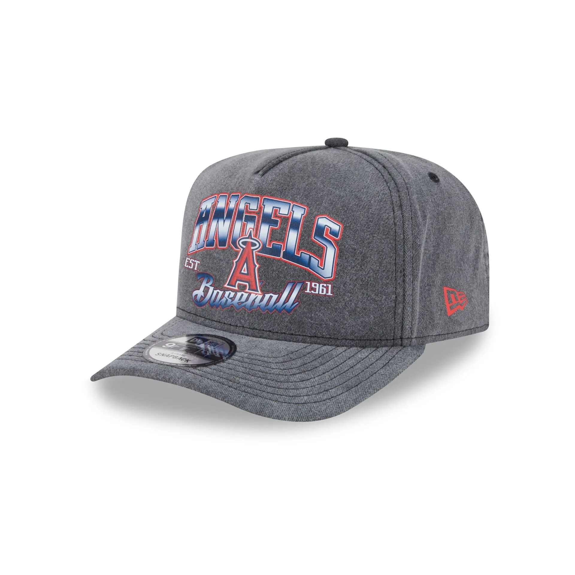 Los Angeles Angels Washed 9FIFTY A-Frame Snapback Hat sold by New Era