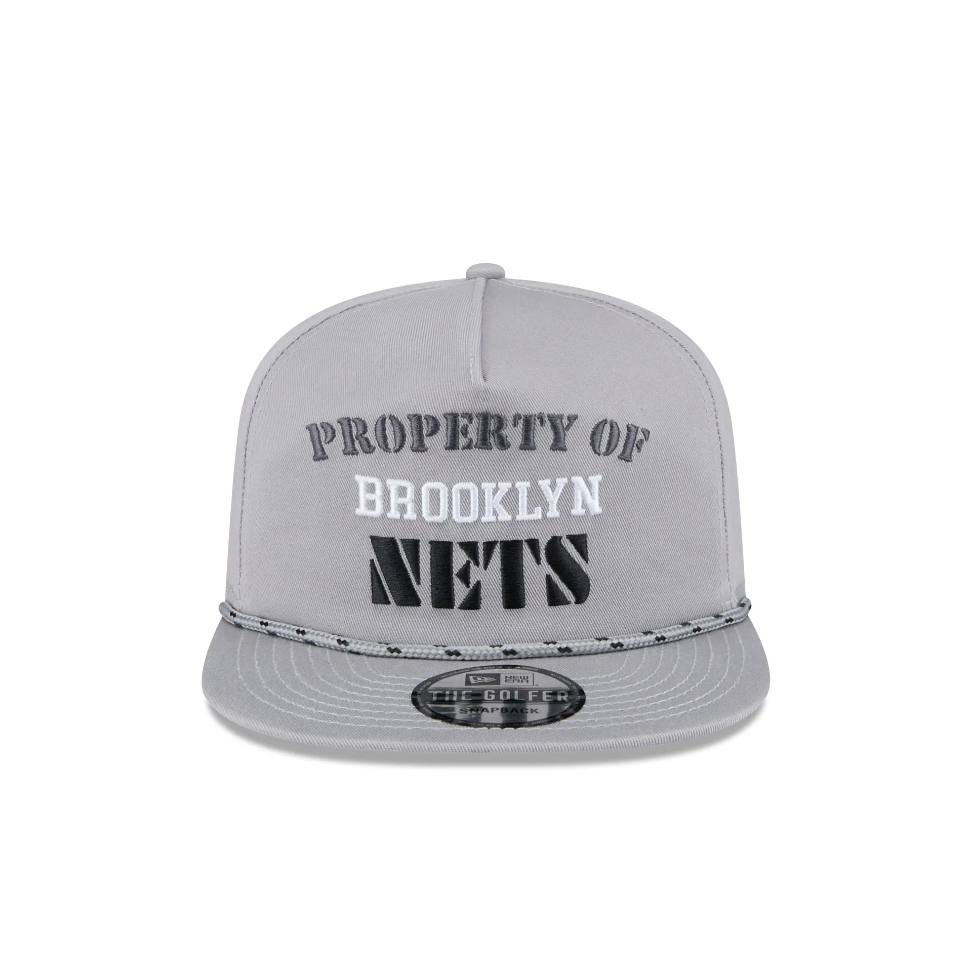 Brooklyn Nets Vintage Gray Rope Golfer Hat sold by New Era product image thumbnail 2
