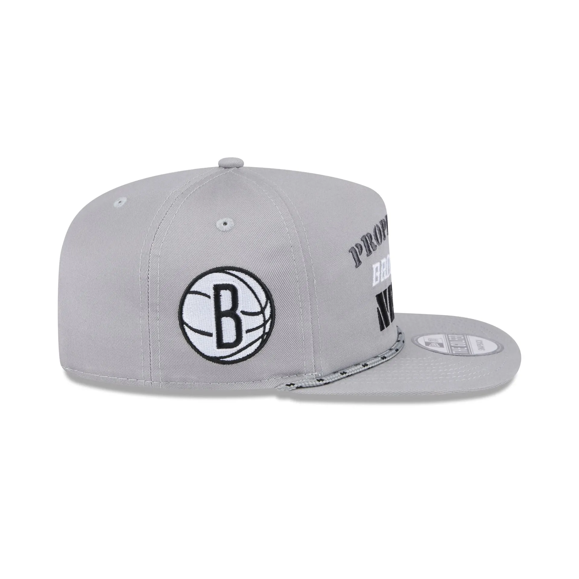 Brooklyn Nets Vintage Gray Rope Golfer Hat sold by New Era product image thumbnail 4