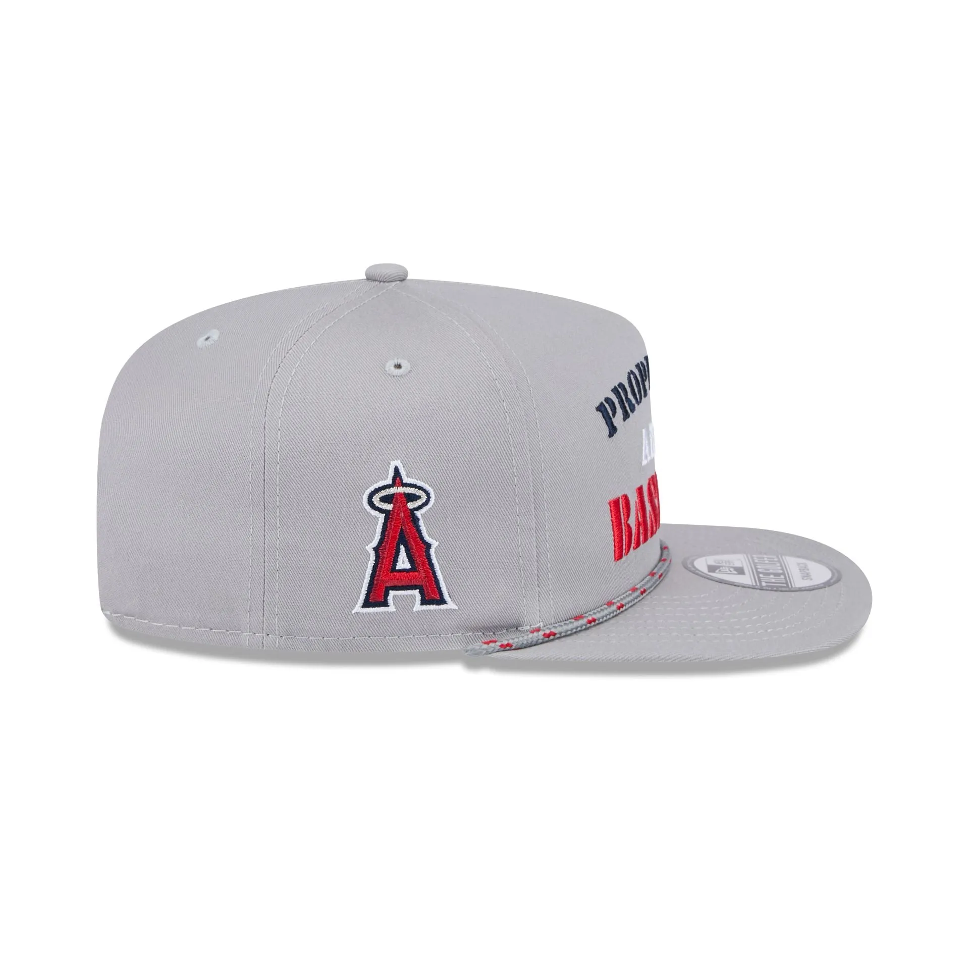 Los Angeles Angels Vintage Gray Rope Golfer Hat sold by New Era product image thumbnail 4