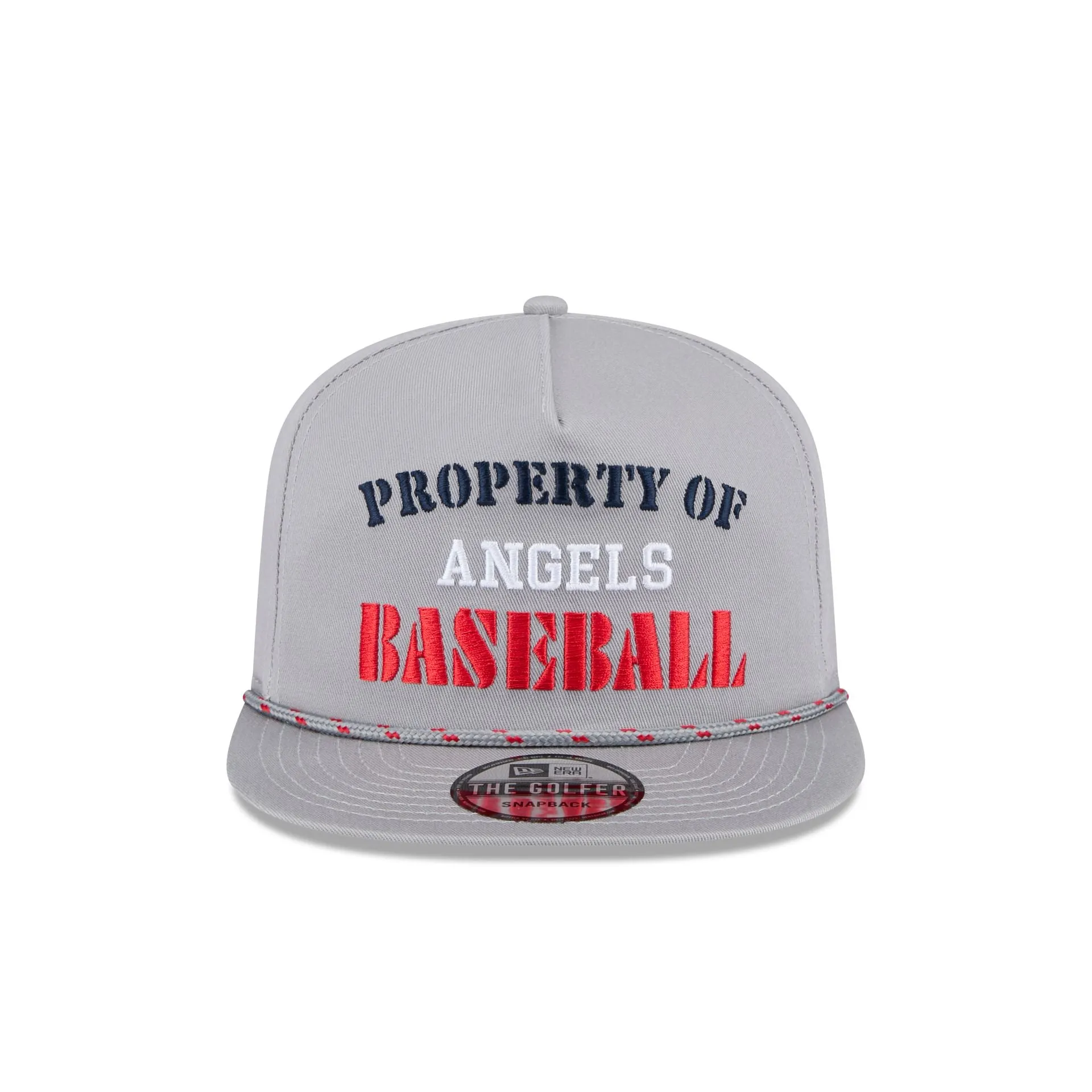 Los Angeles Angels Vintage Gray Rope Golfer Hat sold by New Era product image thumbnail 2