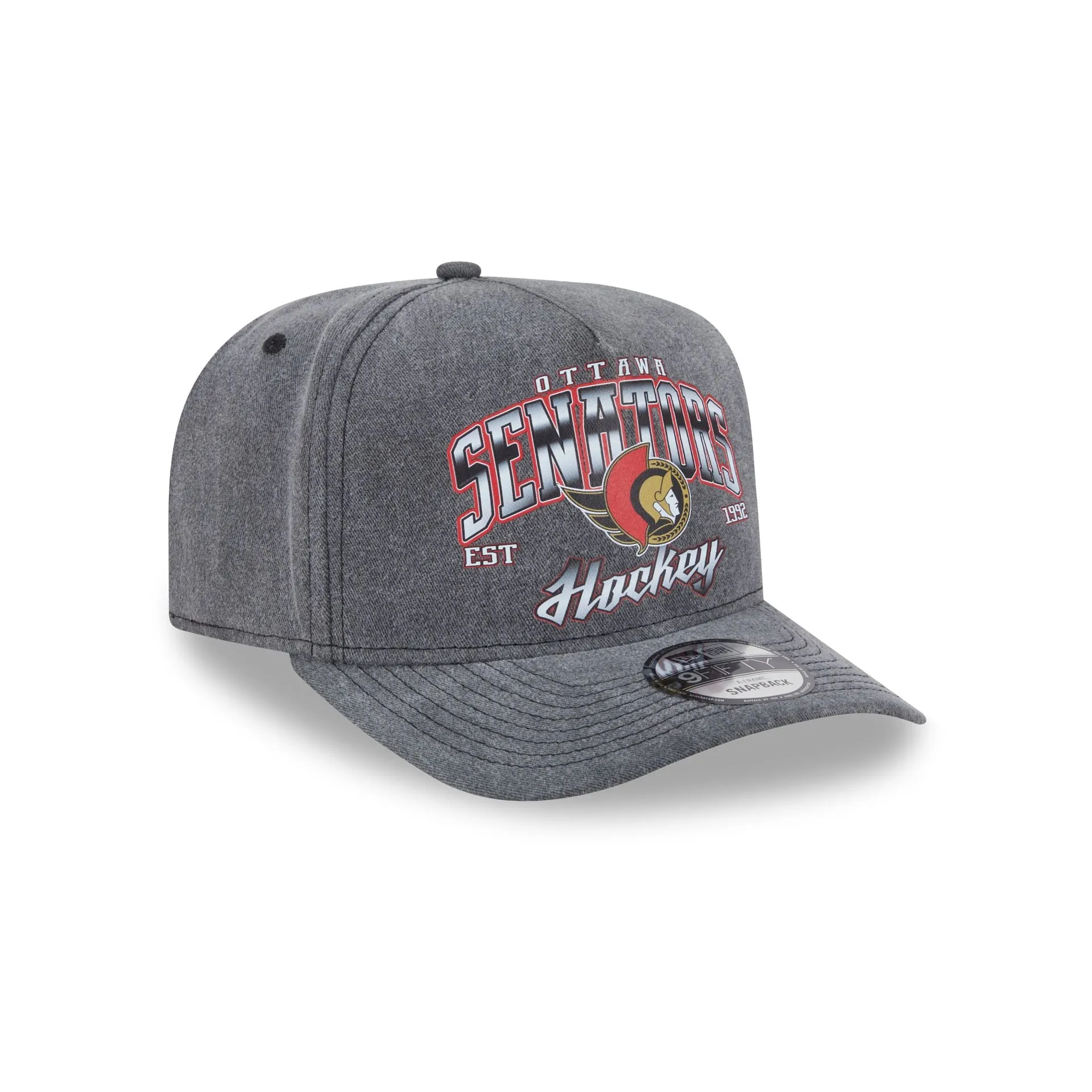 Ottawa Senators Washed 9FIFTY A-Frame Snapback Hat sold by New Era product image thumbnail 3
