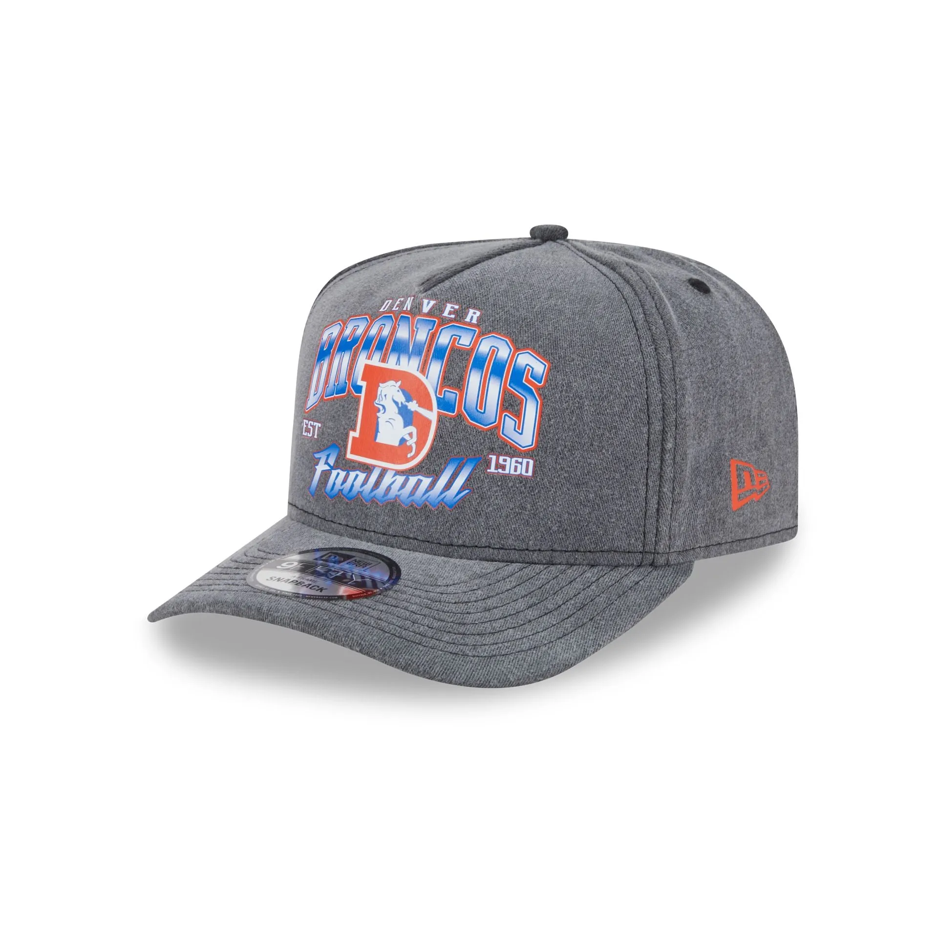 Denver Broncos Washed 9FIFTY A-Frame Snapback Hat sold by New Era