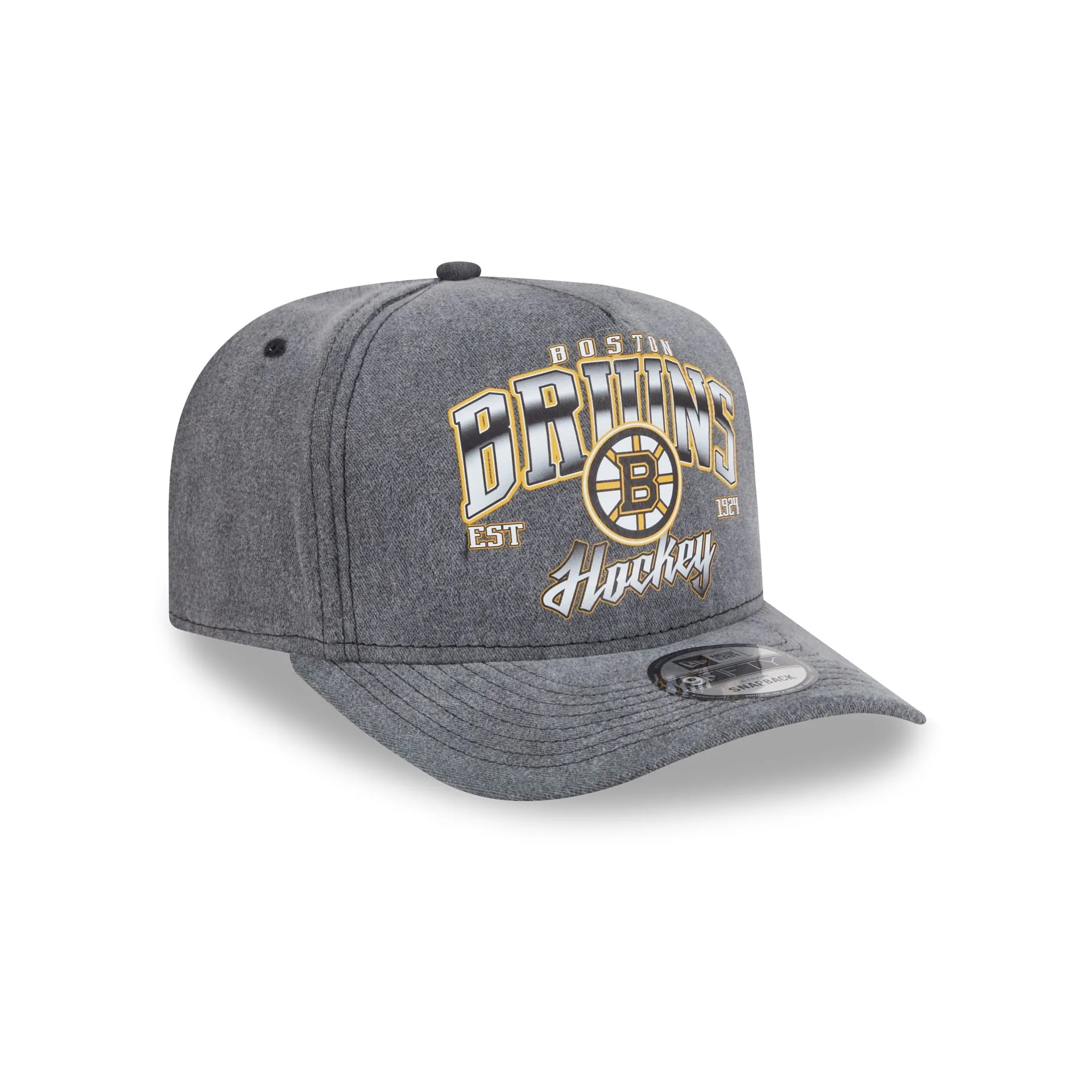 Boston Bruins Washed 9FIFTY A-Frame Snapback Hat sold by New Era product image thumbnail 3