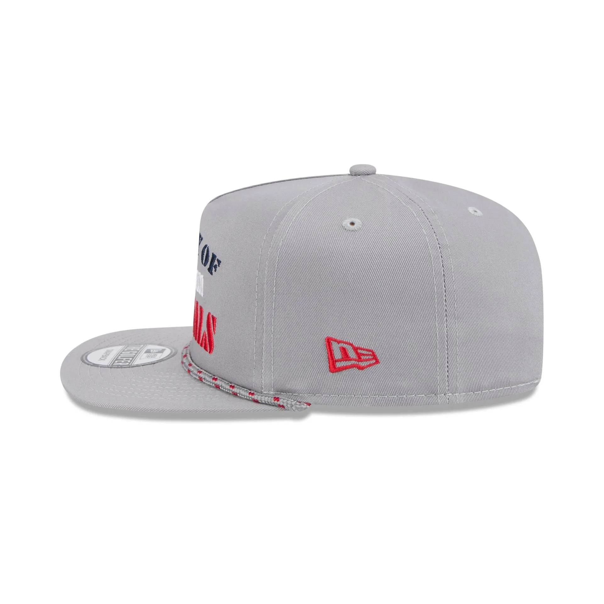 Washington Nationals Vintage Gray Rope Golfer Hat sold by New Era product image thumbnail 5