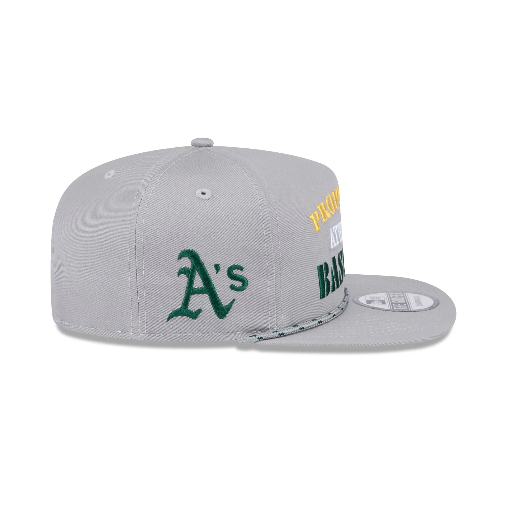 Athletics Vintage Gray Rope Golfer Hat sold by New Era product image thumbnail 4