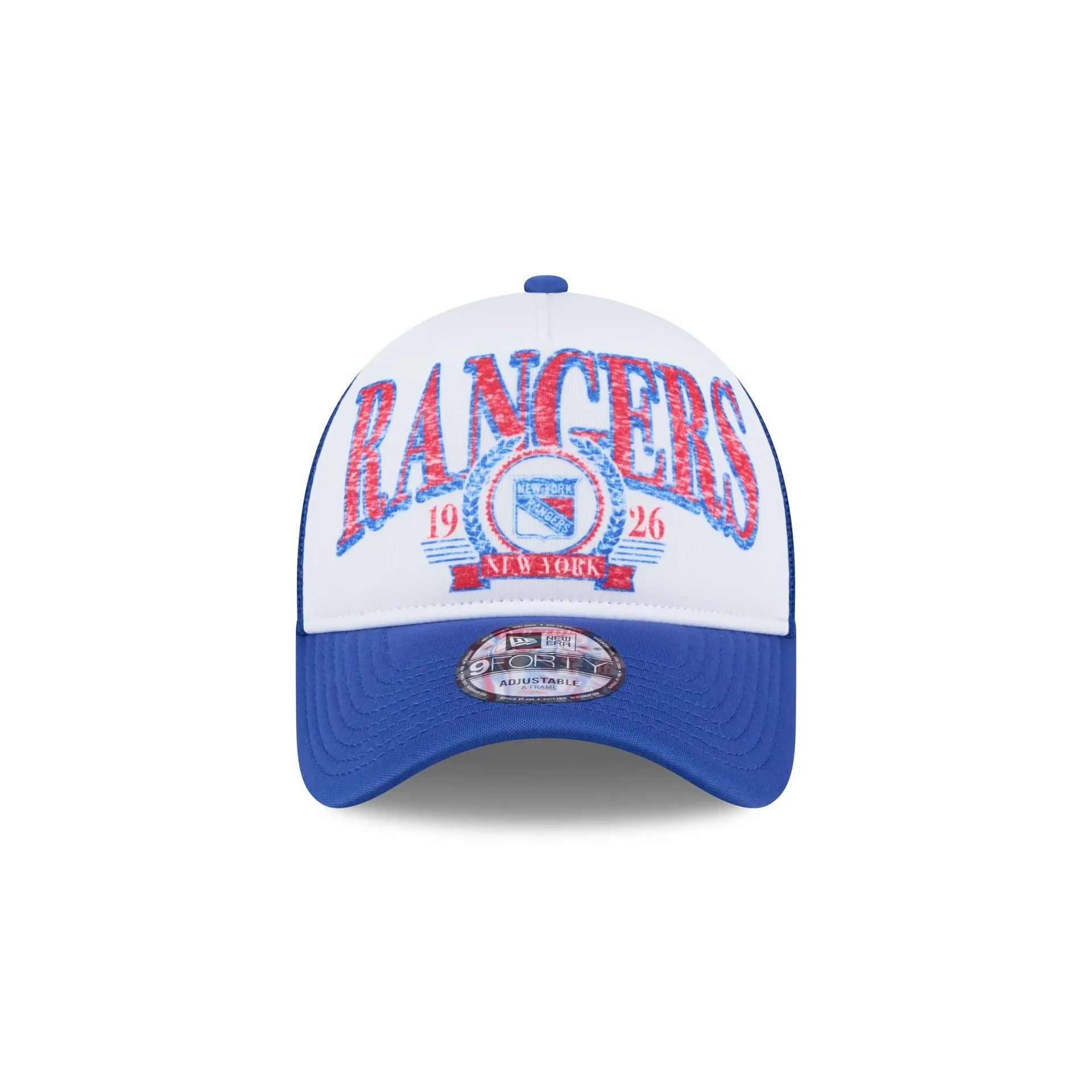 New York Rangers Distressed 9FORTY A-Frame Trucker Hat sold by New Era product image thumbnail 2