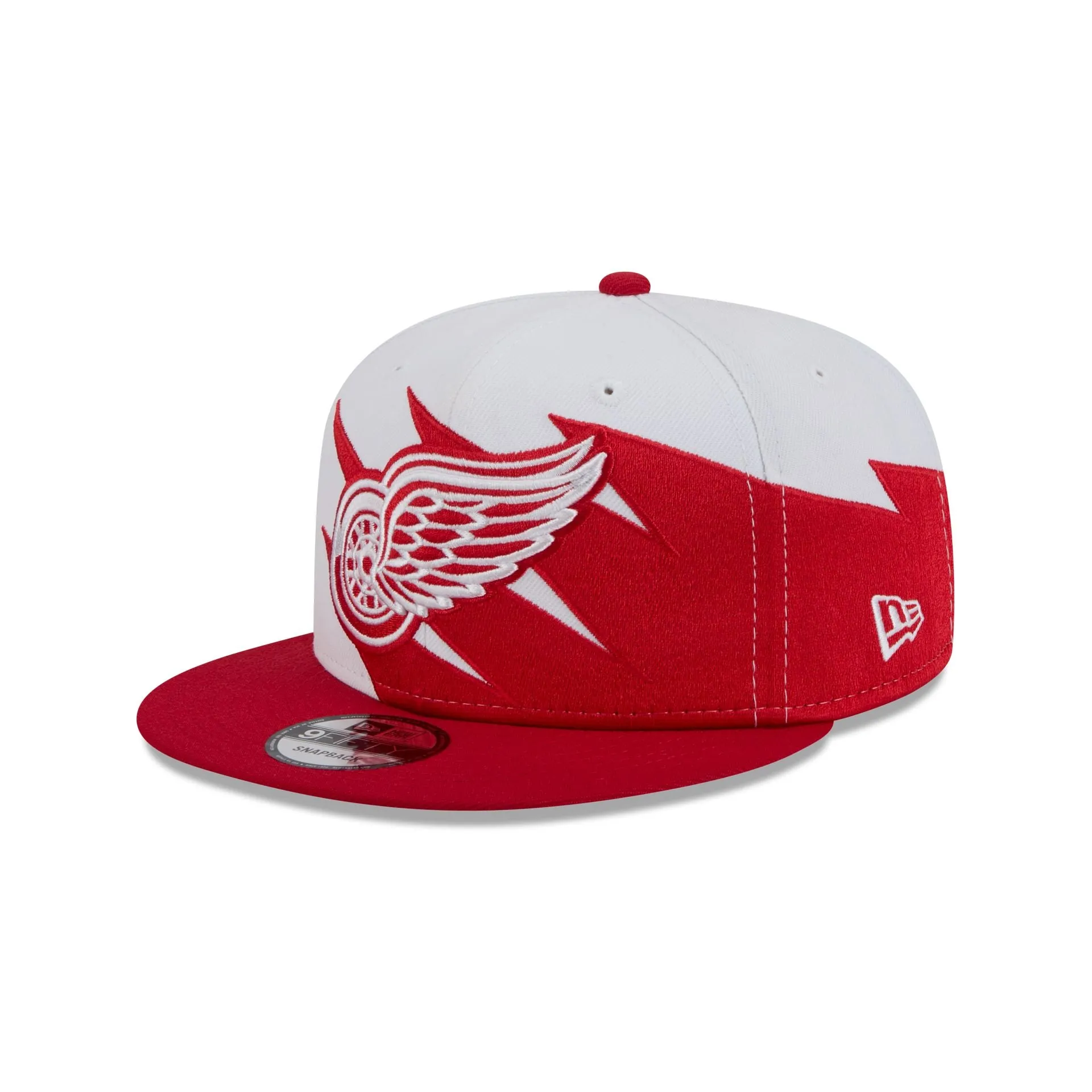 Detroit Red Wings Jagged 9FIFTY Snapback Hat sold by New Era
