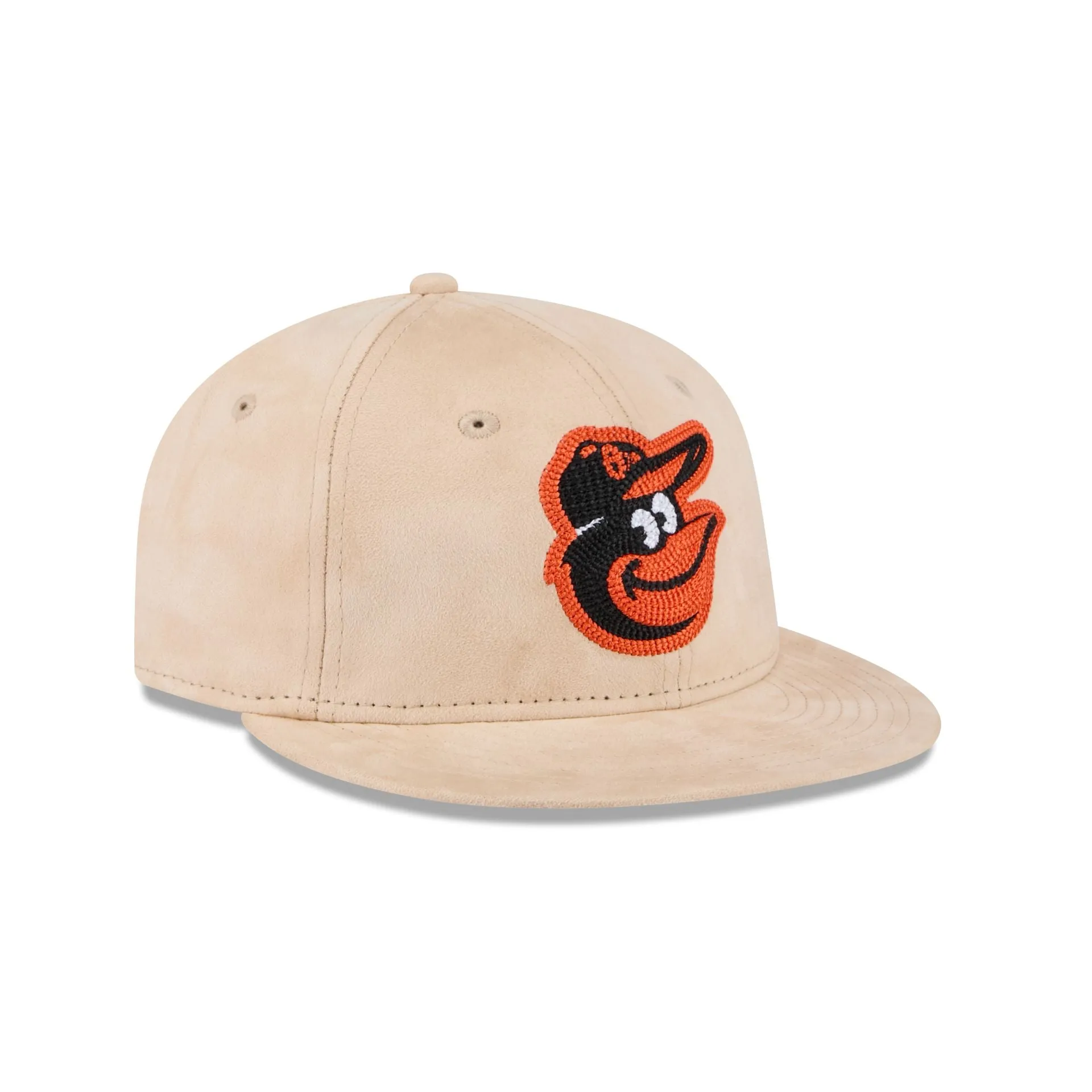 Baltimore Orioles Stone Suede Retro Crown 9FIFTY Snapback Hat sold by New Era product image thumbnail 3
