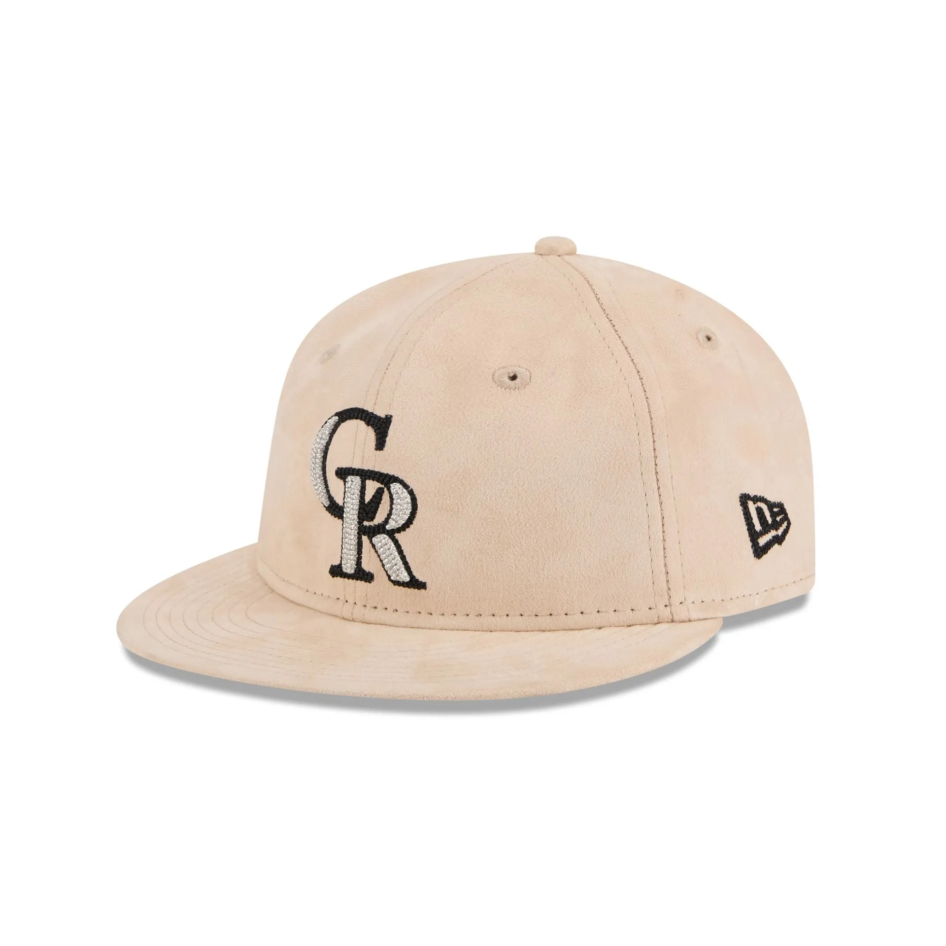 Colorado Rockies Stone Suede Retro Crown 9FIFTY Snapback Hat sold by New Era