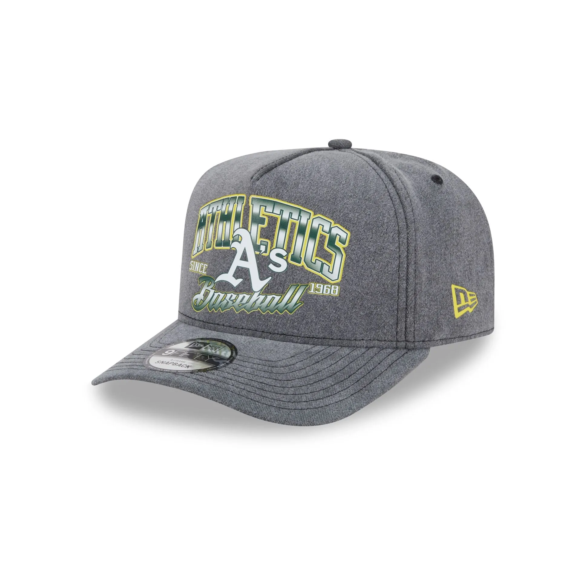 Athletics Washed 9FIFTY A-Frame Snapback Hat sold by New Era