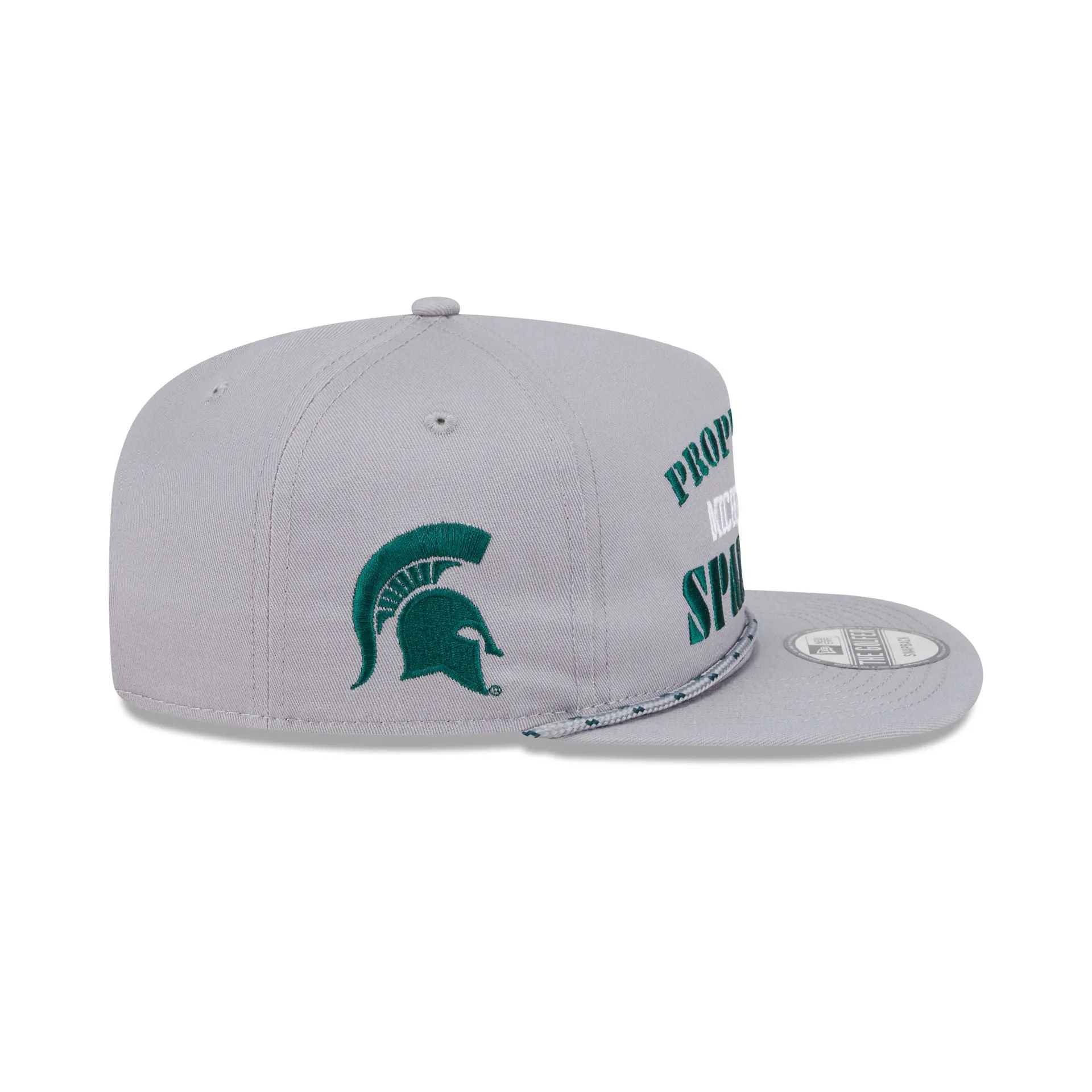 Michigan State Spartans Vintage Gray Rope Golfer Hat sold by New Era product image thumbnail 4