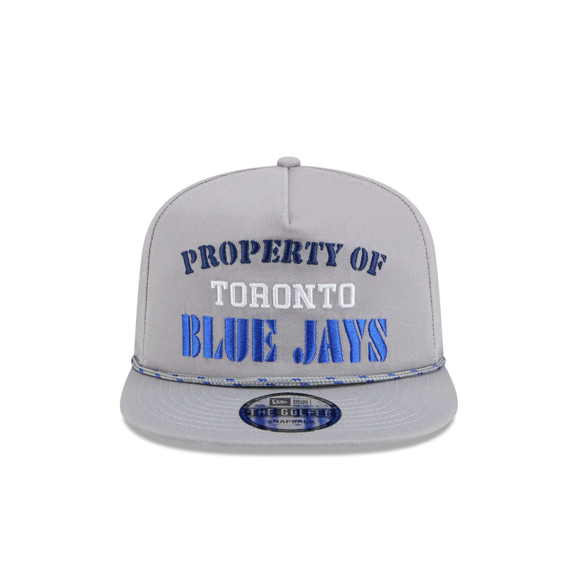Toronto Blue Jays Vintage Gray Rope Golfer Hat sold by New Era product image thumbnail 2
