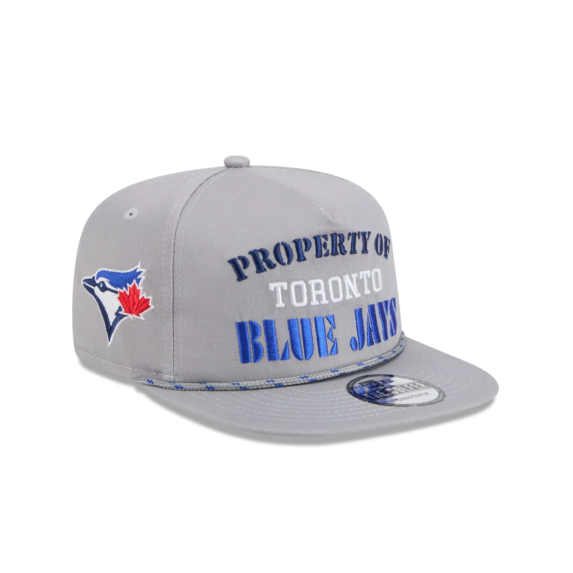 Toronto Blue Jays Vintage Gray Rope Golfer Hat sold by New Era