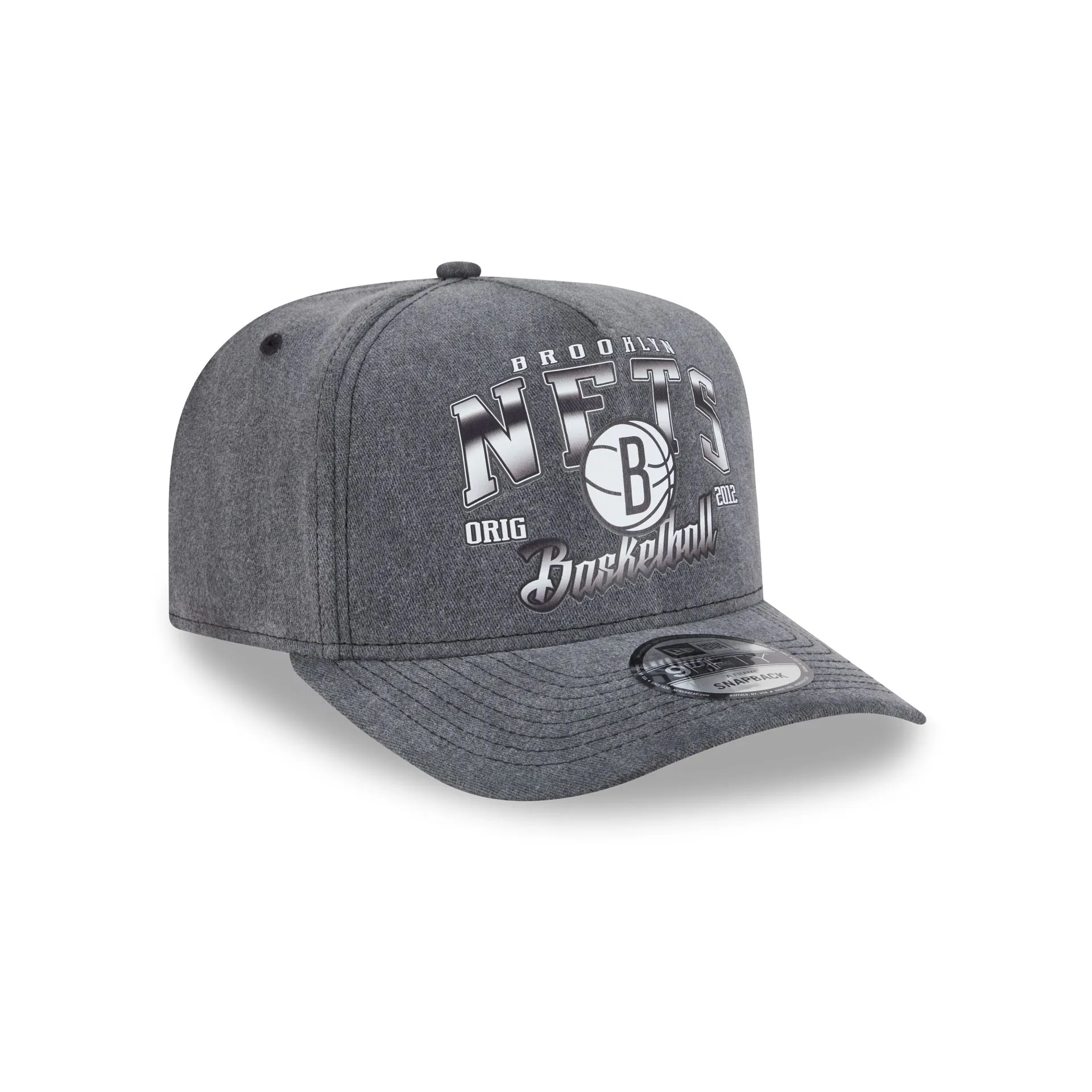 Brooklyn Nets Washed 9FIFTY A-Frame Snapback Hat sold by New Era product image thumbnail 3