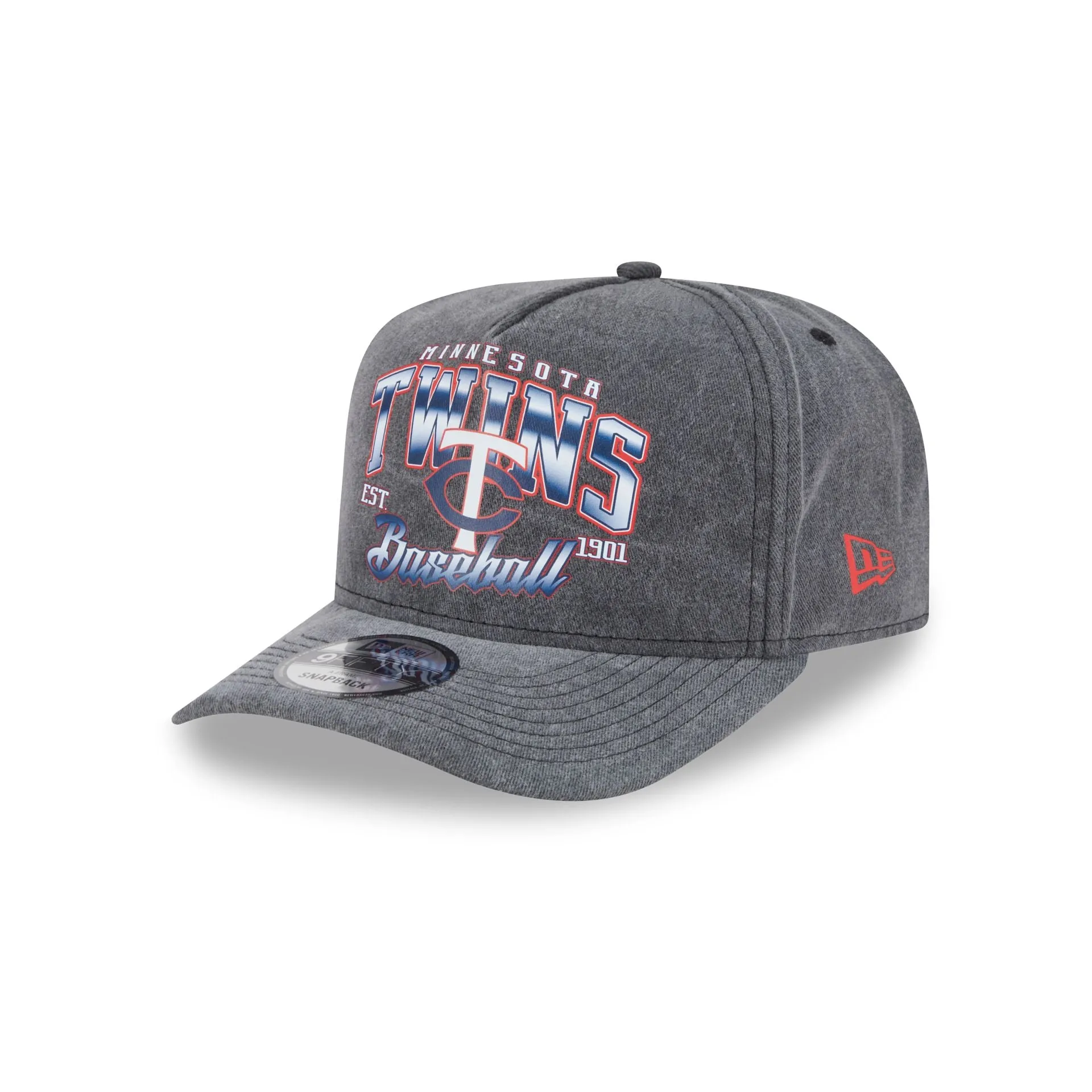 Minnesota Twins Washed 9FIFTY A-Frame Snapback Hat sold by New Era