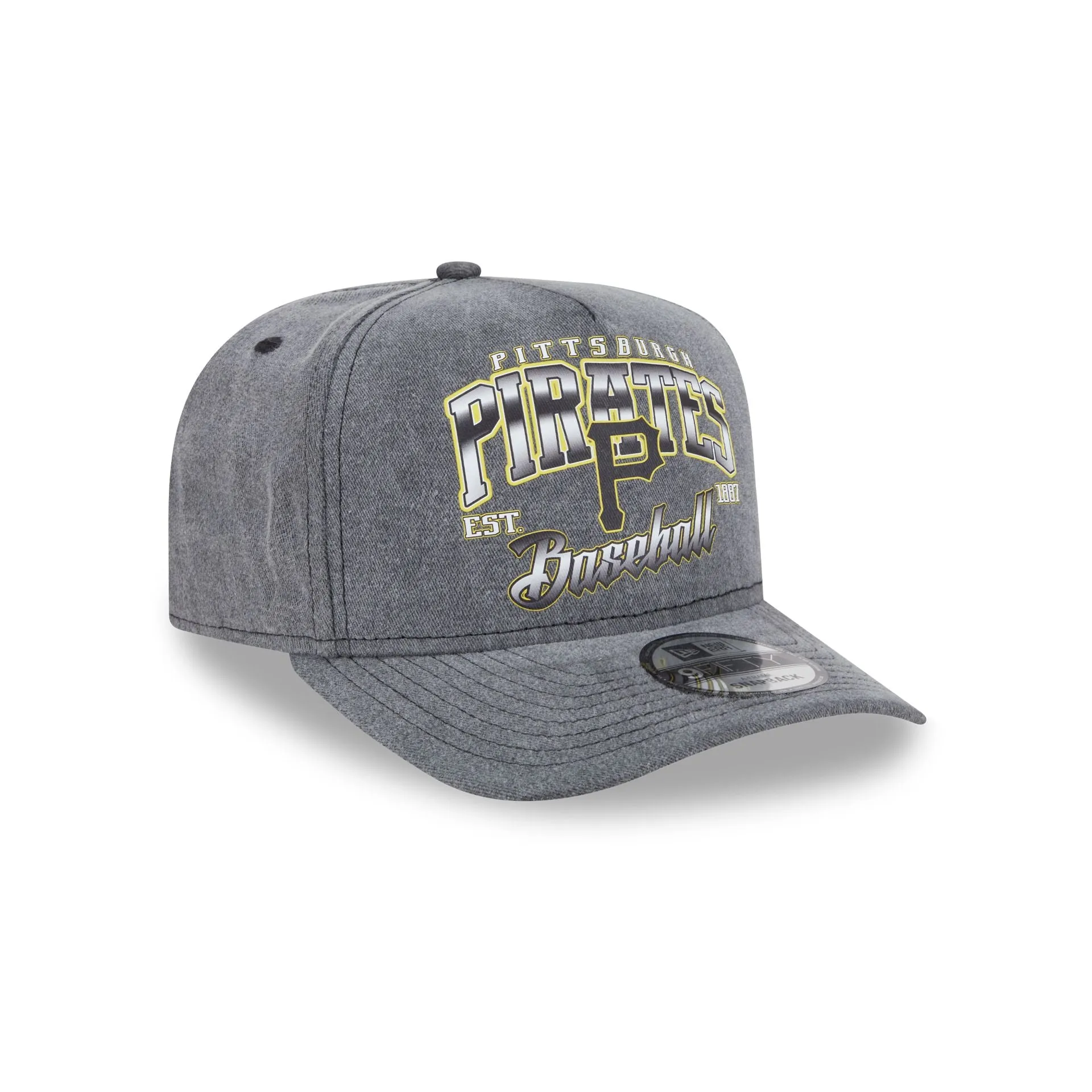 Pittsburgh Pirates Washed 9FIFTY A-Frame Snapback Hat sold by New Era product image thumbnail 3