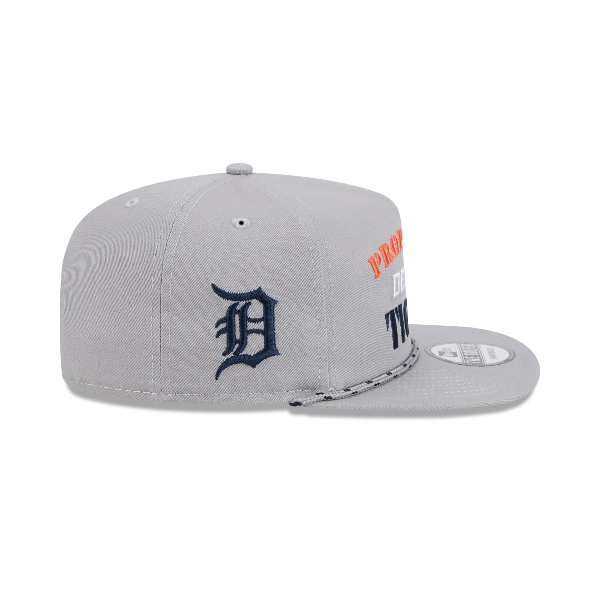 Detroit Tigers Vintage Gray Rope Golfer Hat sold by New Era product image thumbnail 4