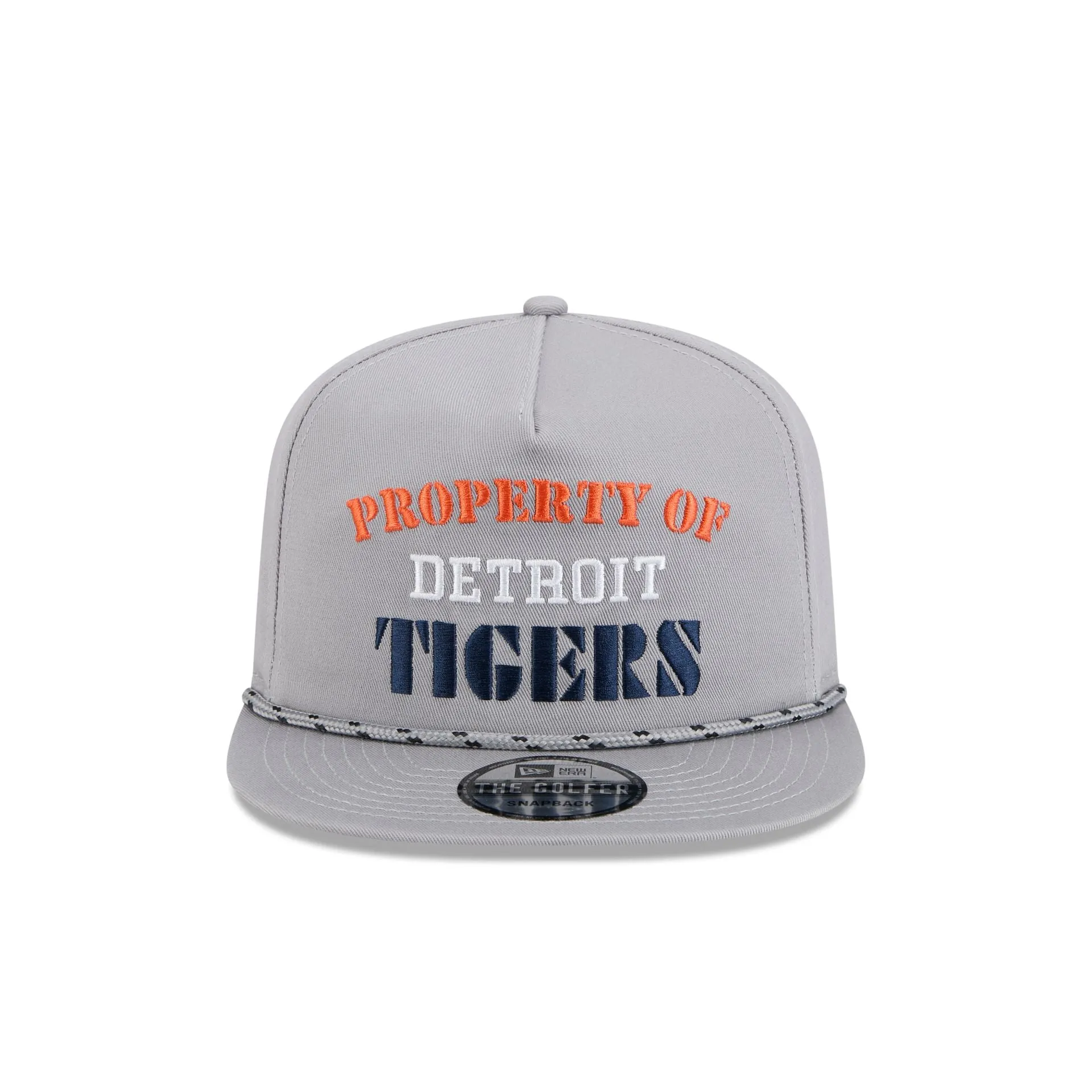 Detroit Tigers Vintage Gray Rope Golfer Hat sold by New Era product image thumbnail 2