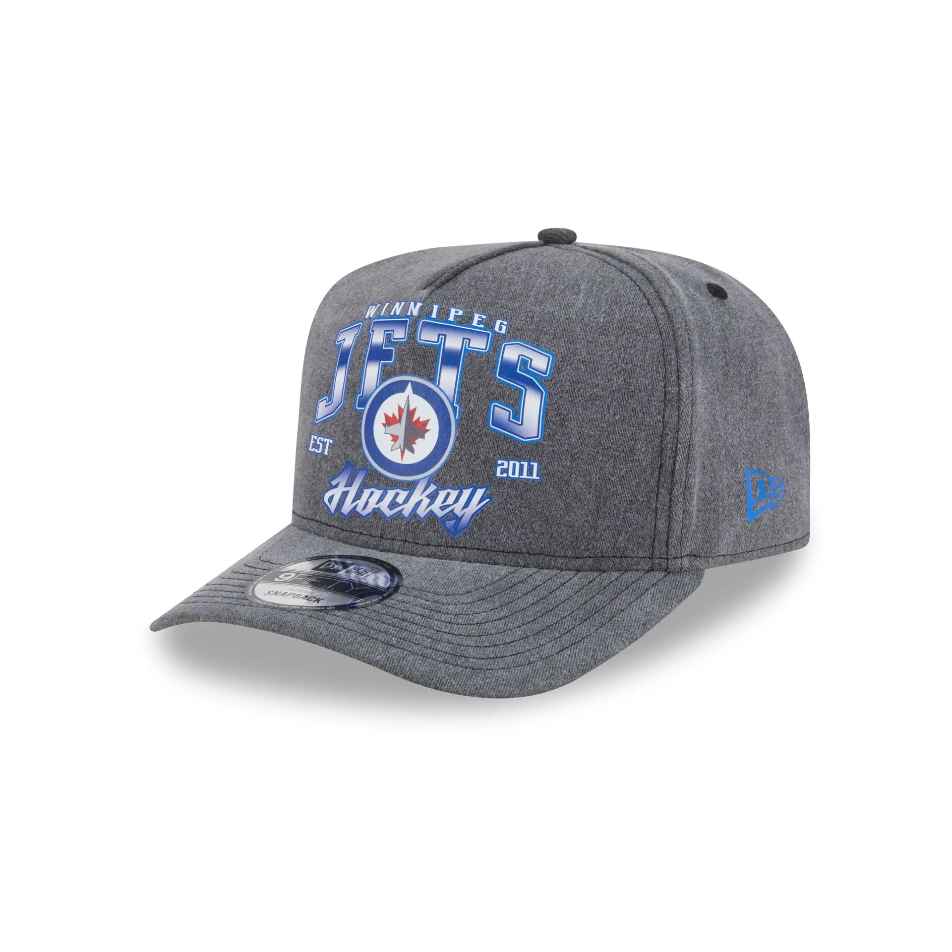 Winnipeg Jets Washed 9FIFTY A-Frame Snapback Hat sold by New Era