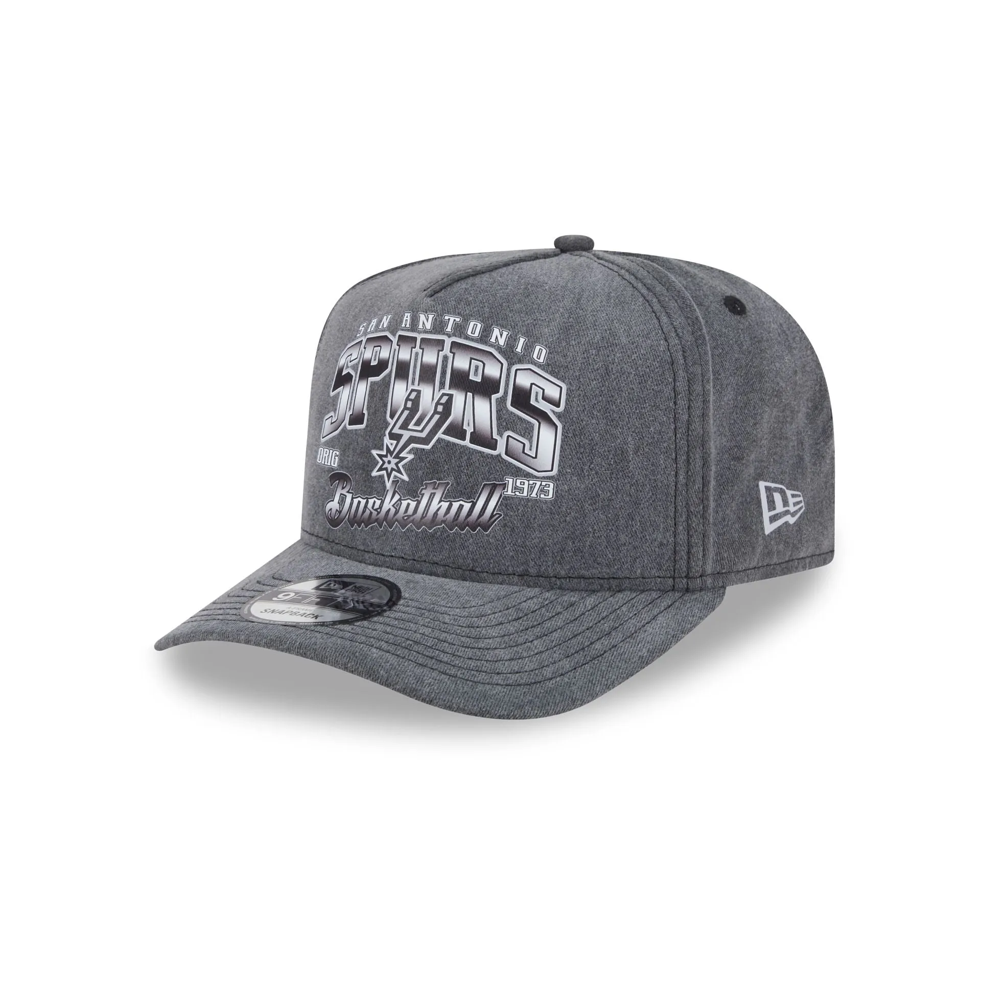 San Antonio Spurs Washed 9FIFTY A-Frame Snapback Hat sold by New Era