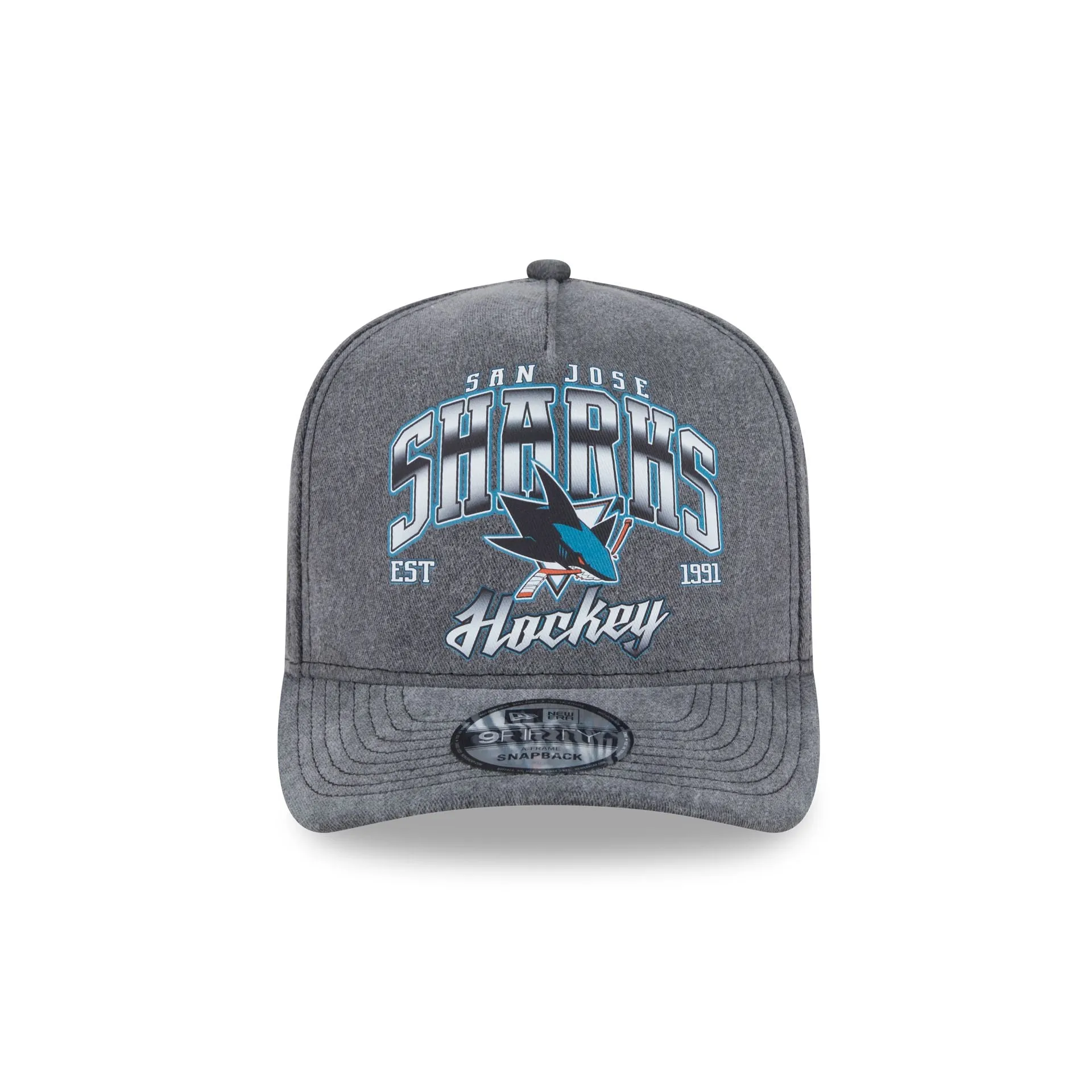 San Jose Sharks Washed 9FIFTY A-Frame Snapback Hat sold by New Era product image thumbnail 2