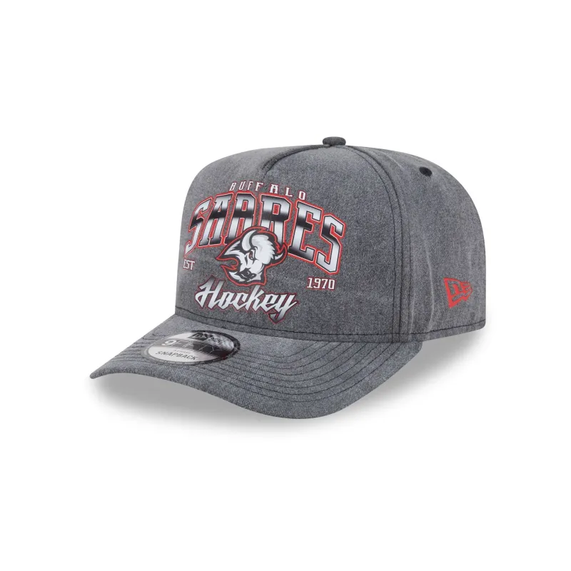 Buffalo Sabres Alternate Washed 9FIFTY A-Frame Snapback Hat sold by New Era