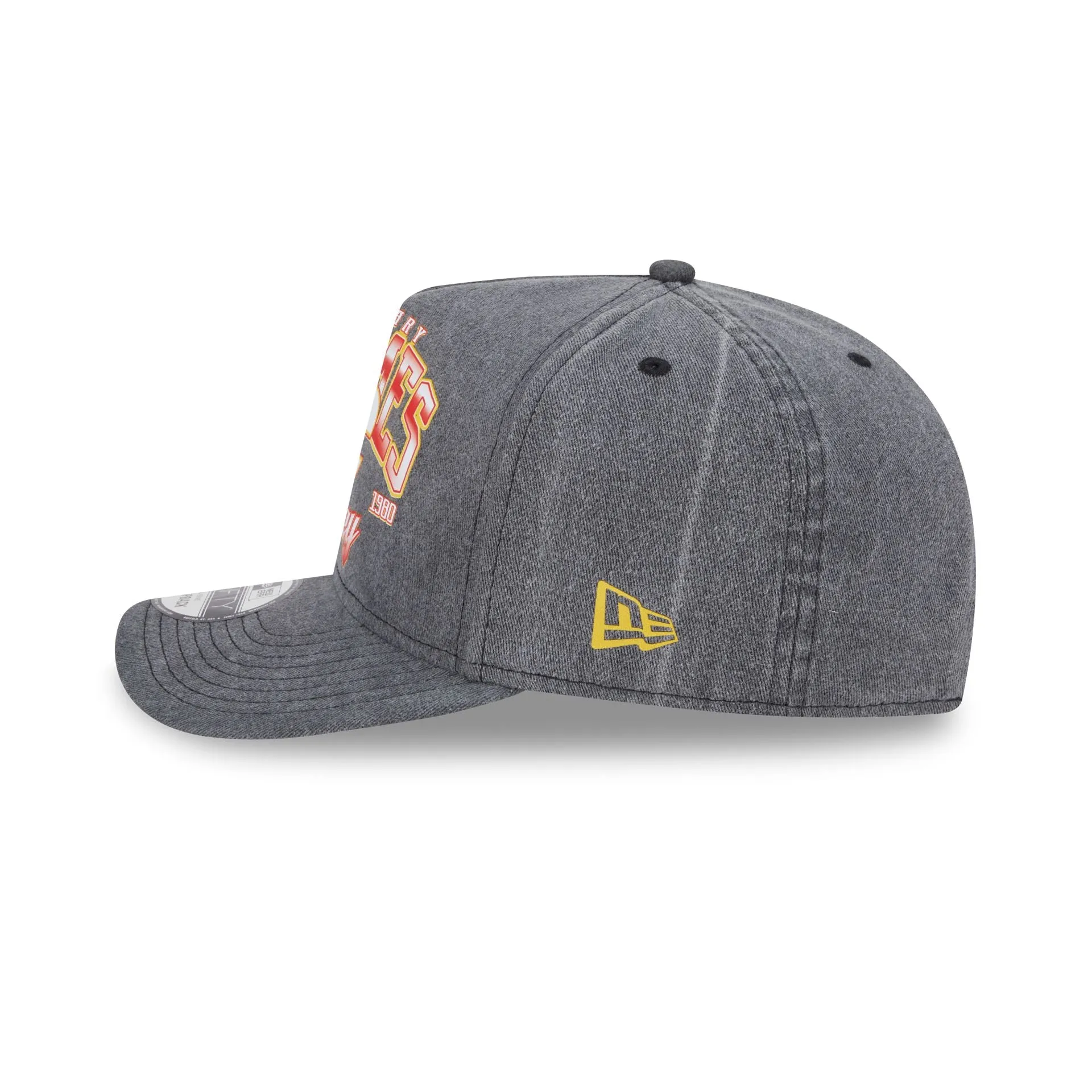 Calgary Flames Washed 9FIFTY A-Frame Snapback Hat sold by New Era product image thumbnail 4