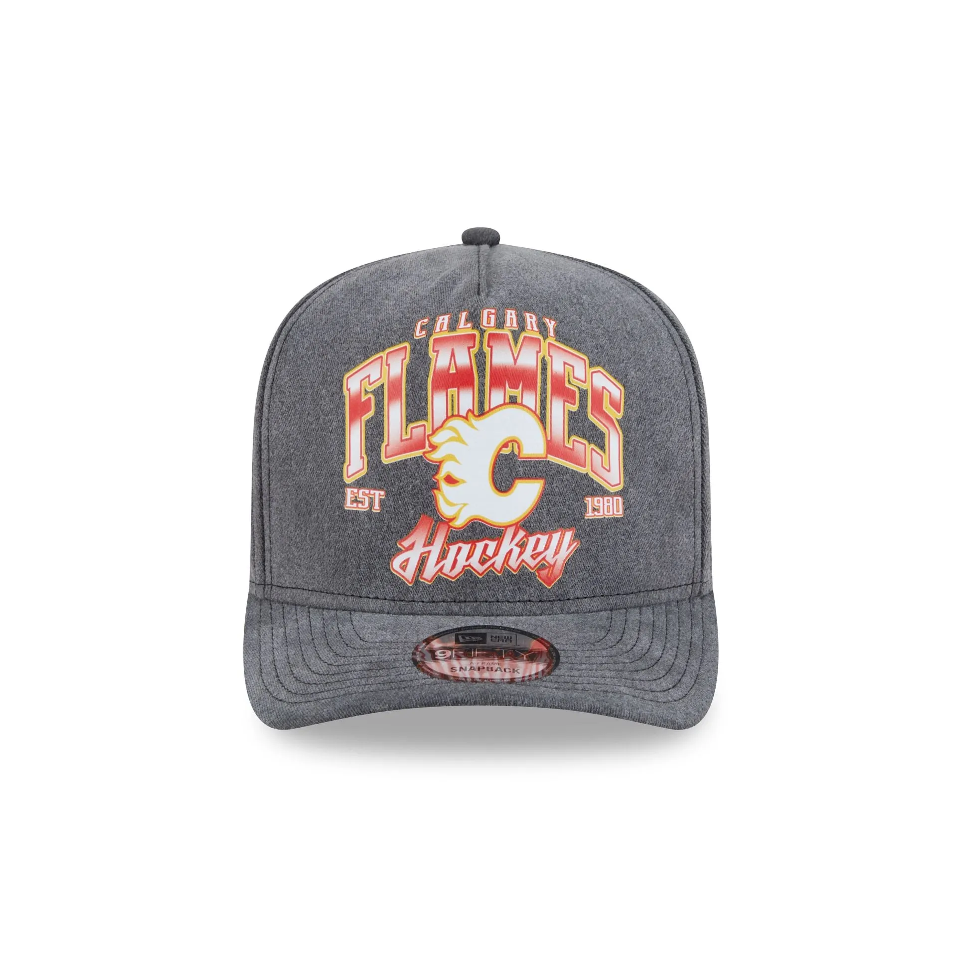 Calgary Flames Washed 9FIFTY A-Frame Snapback Hat sold by New Era product image thumbnail 2