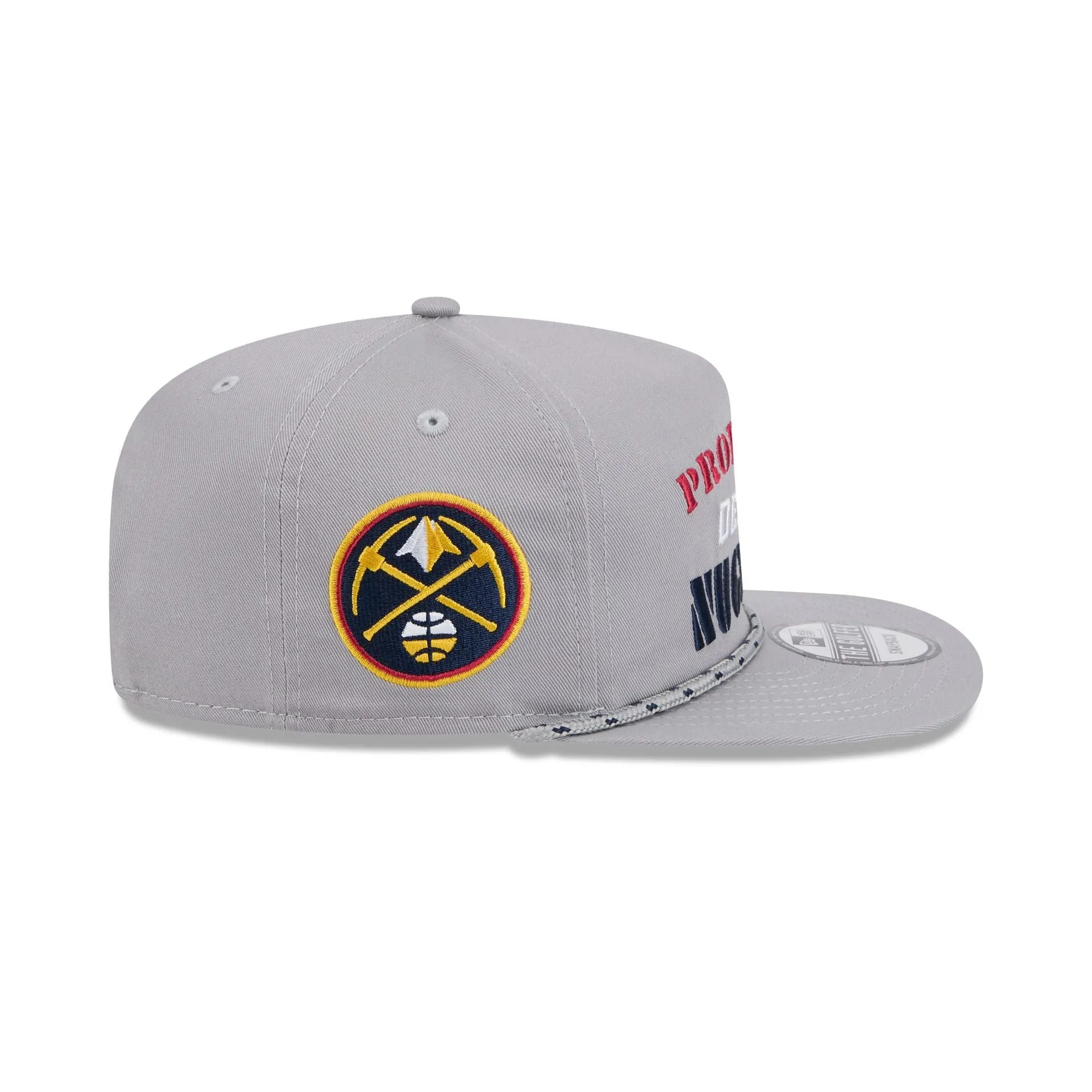 Denver Nuggets Vintage Gray Rope Golfer Hat sold by New Era product image thumbnail 4