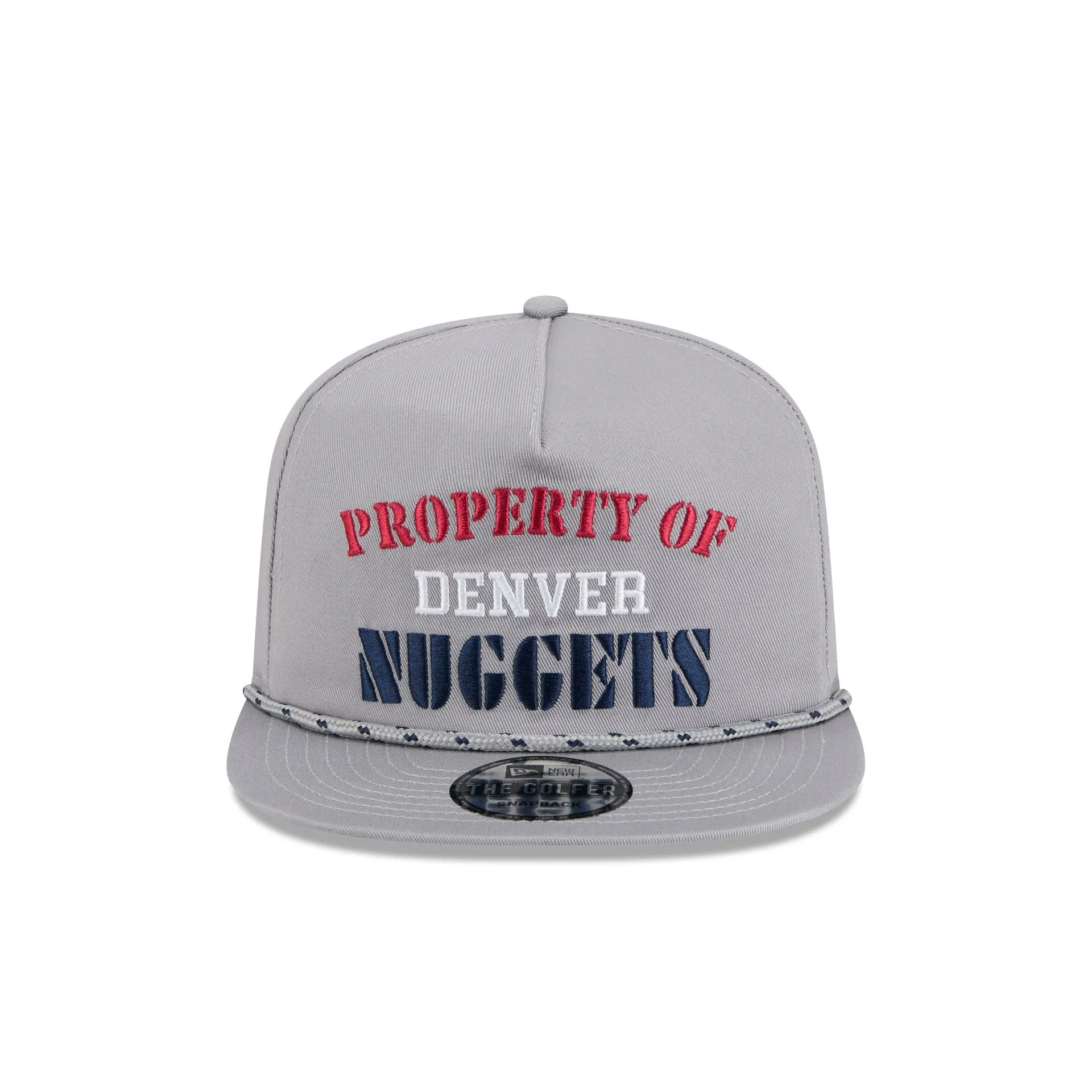 Denver Nuggets Vintage Gray Rope Golfer Hat sold by New Era product image thumbnail 2