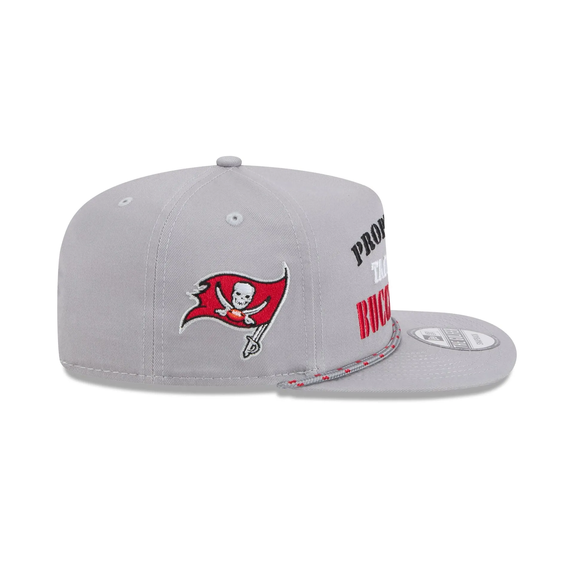 Tampa Bay Buccaneers Vintage Gray Rope Golfer Hat sold by New Era product image thumbnail 4