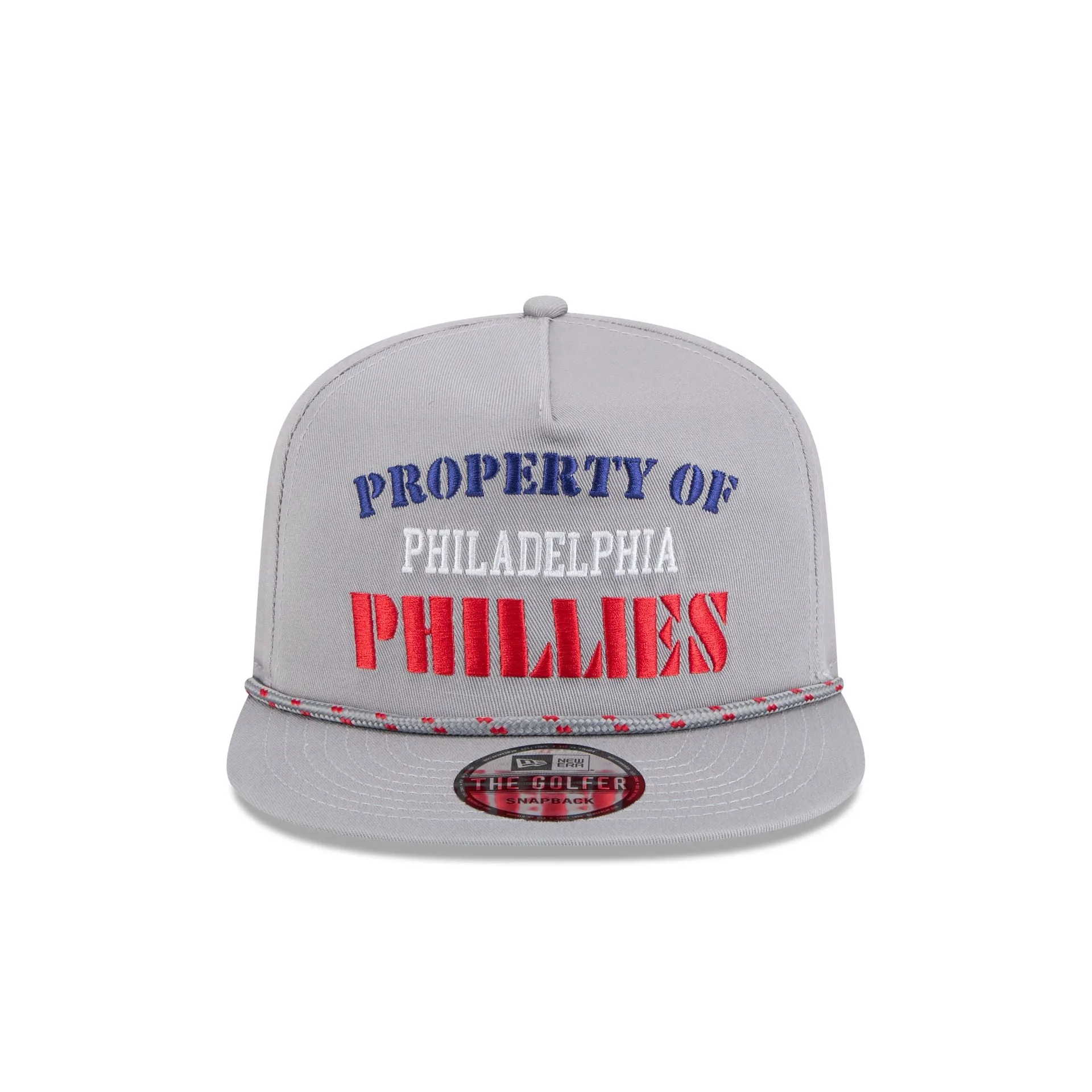 Philadelphia Phillies Vintage Gray Rope Golfer Hat sold by New Era product image thumbnail 2