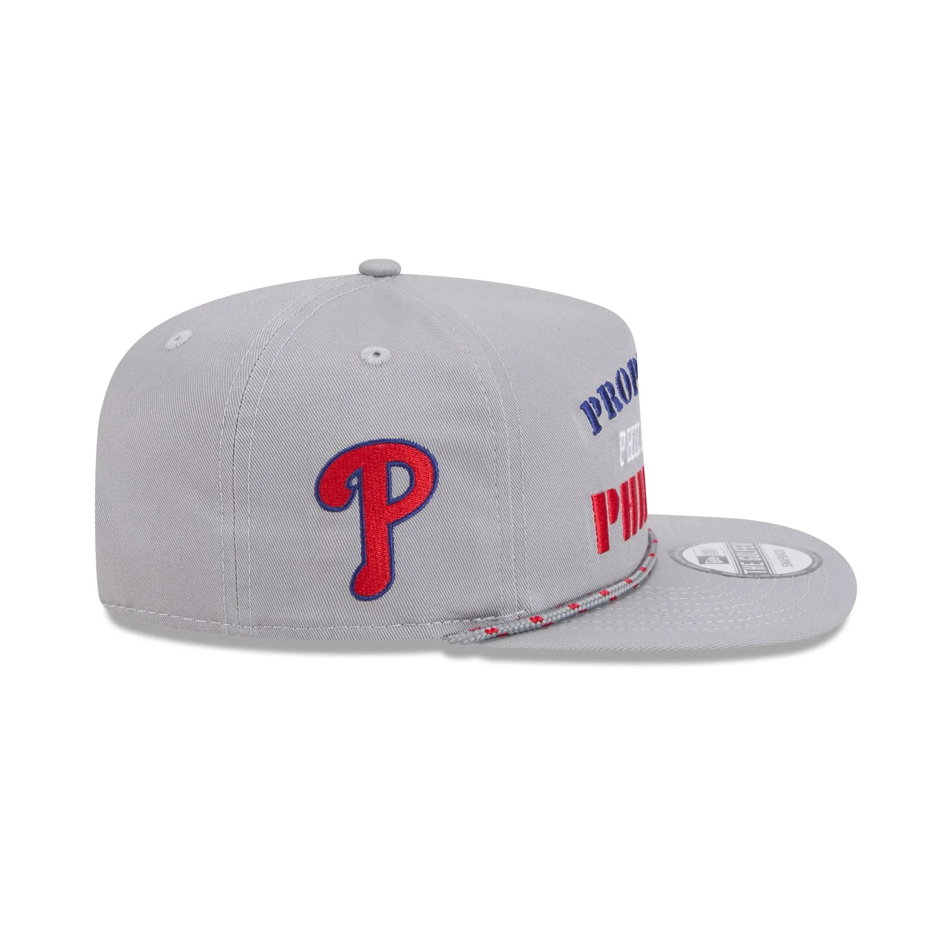 Philadelphia Phillies Vintage Gray Rope Golfer Hat sold by New Era product image thumbnail 4