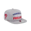 Philadelphia Phillies Vintage Gray Rope Golfer Hat sold by New Era