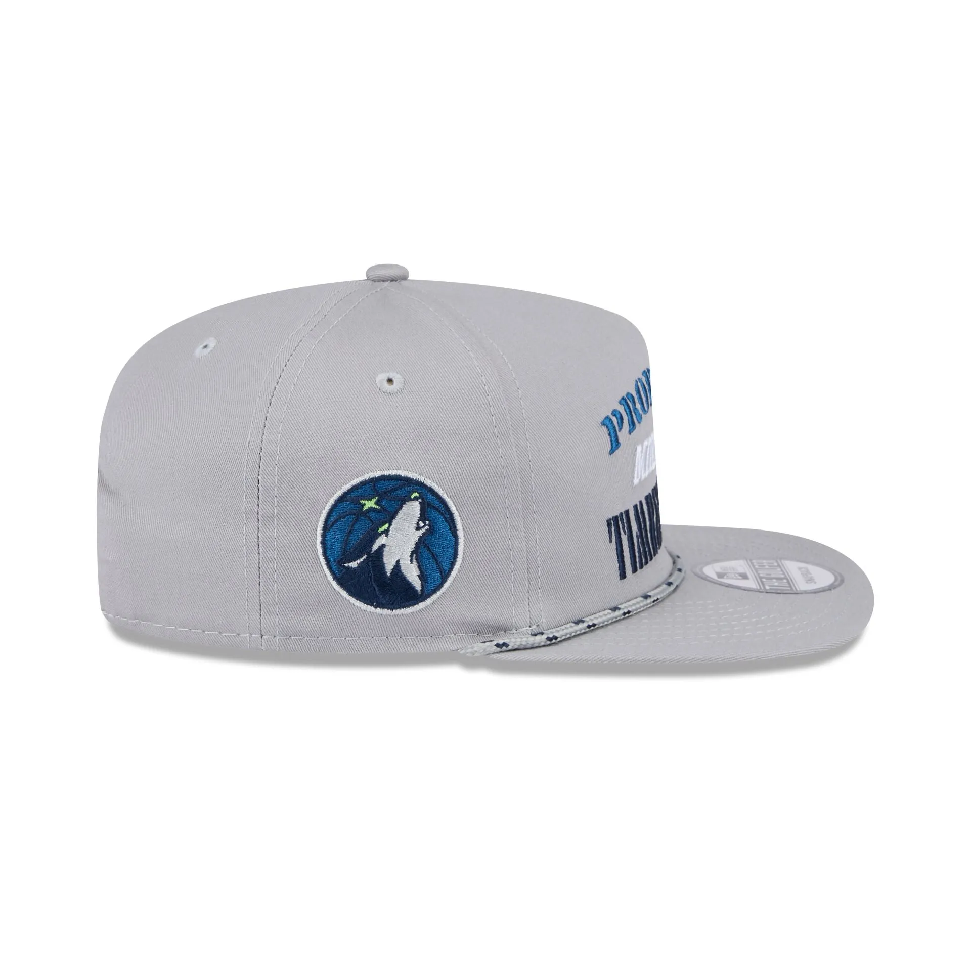 Minnesota Timberwolves Vintage Gray Rope Golfer Hat sold by New Era product image thumbnail 4