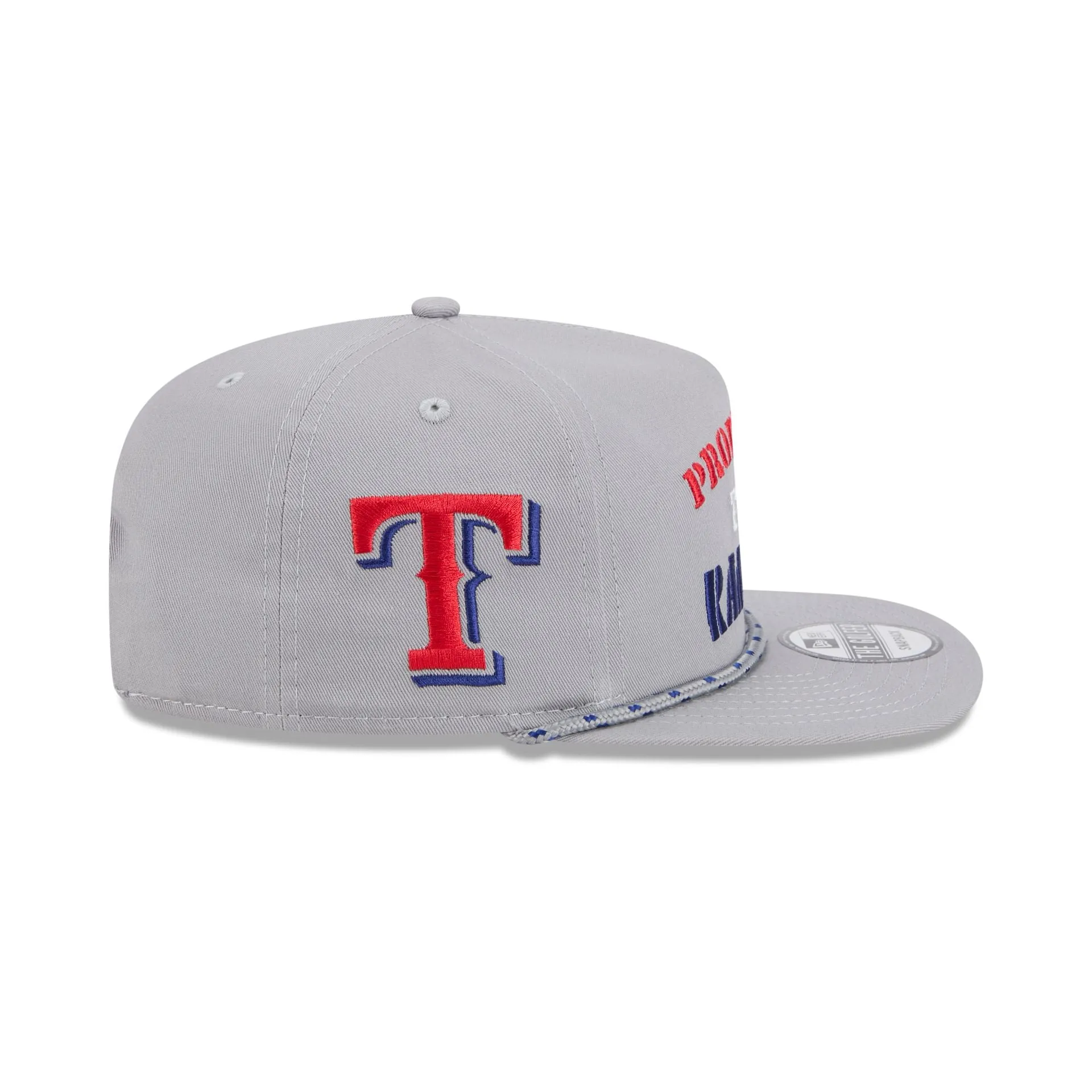 Texas Rangers Vintage Gray Rope Golfer Hat sold by New Era product image thumbnail 4