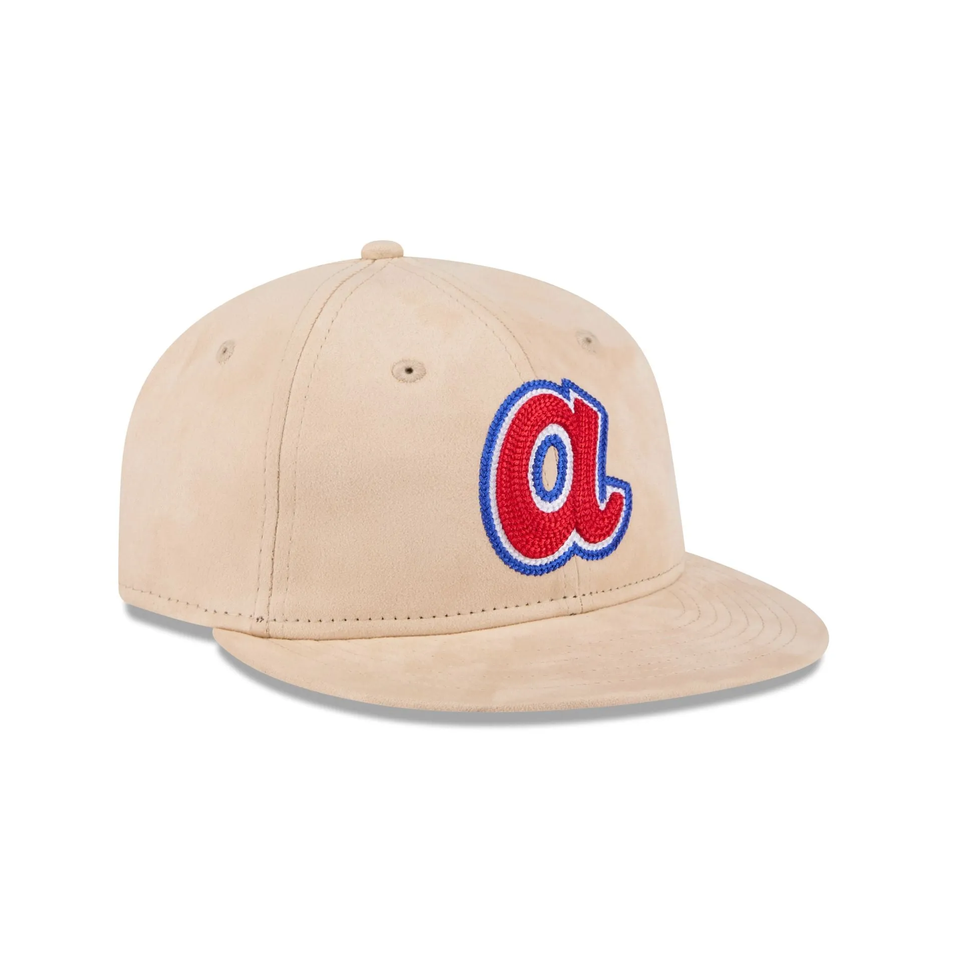 Atlanta Braves Stone Suede Retro Crown 9FIFTY Snapback Hat sold by New Era product image thumbnail 3