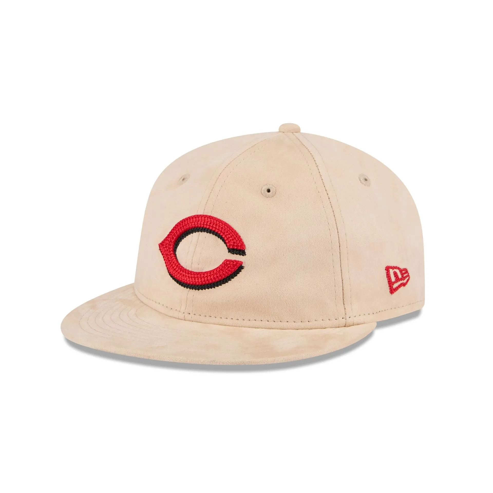 Cincinnati Reds Stone Suede Retro Crown 9FIFTY Snapback Hat sold by New Era