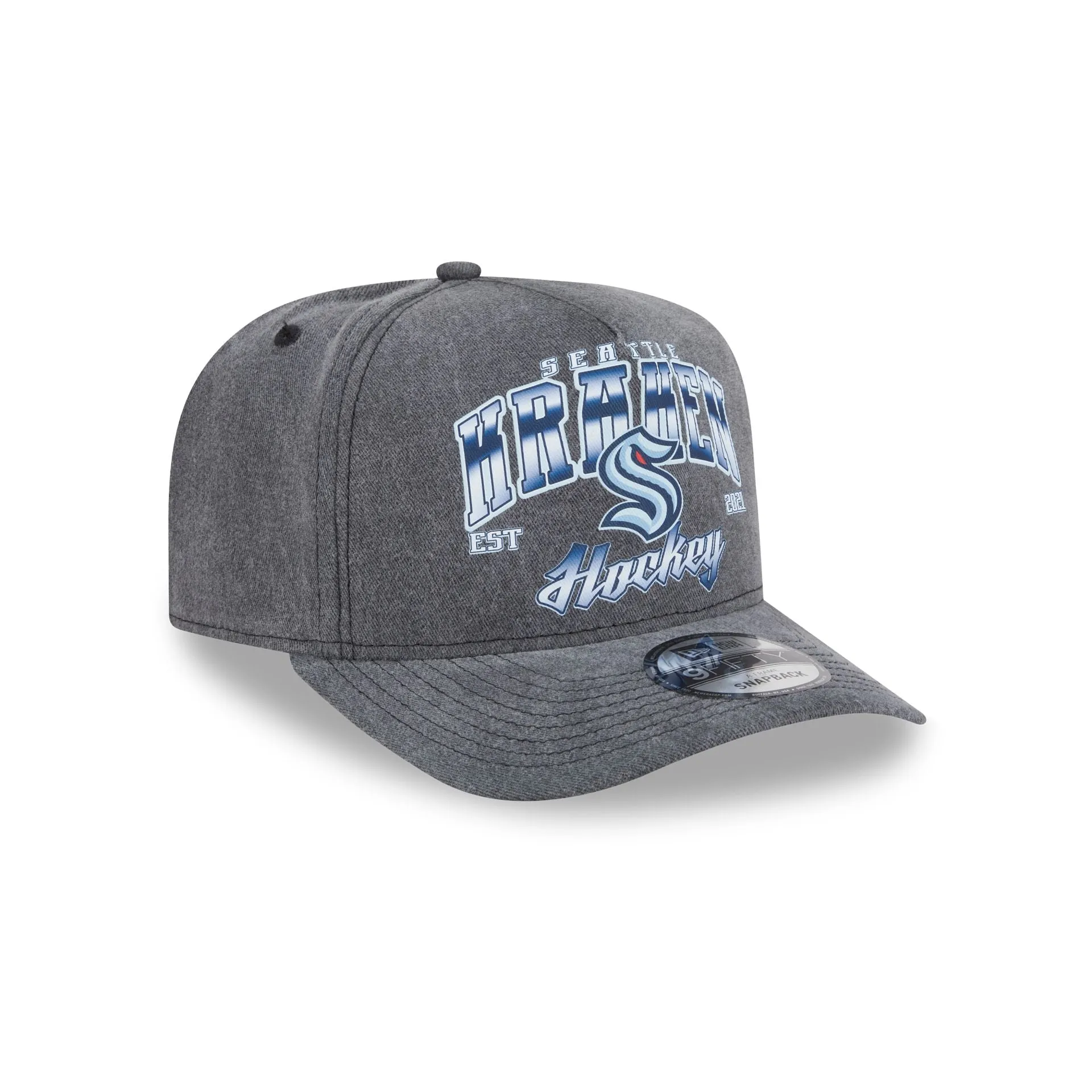 Seattle Kraken Washed 9FIFTY A-Frame Snapback Hat sold by New Era product image thumbnail 3