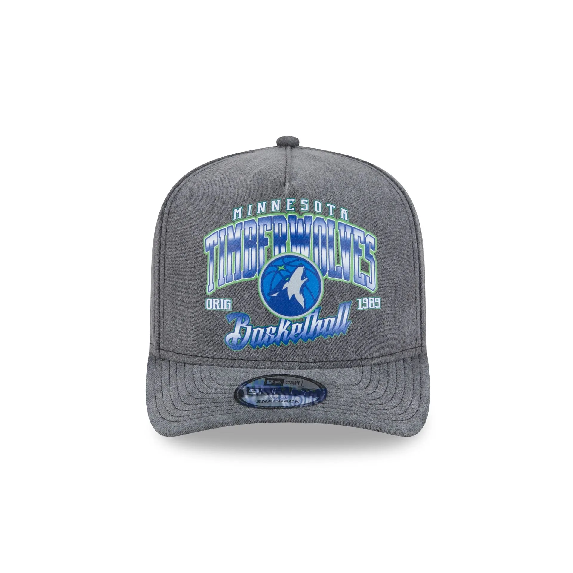 Minnesota Timberwolves Washed 9FIFTY A-Frame Snapback Hat sold by New Era product image thumbnail 2
